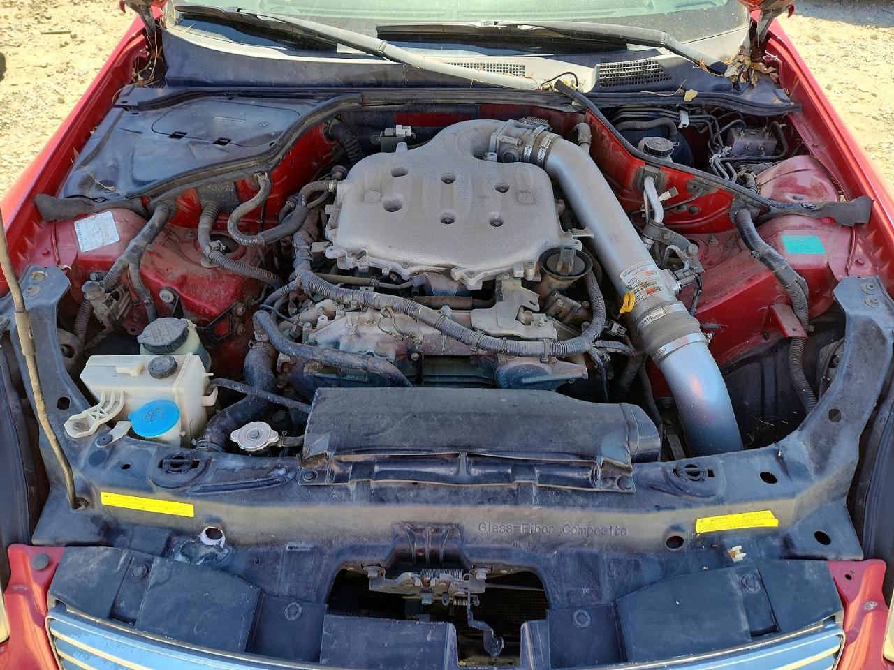 2005 Infiniti G35 Base Red vin: JNKCV54EX5M404939