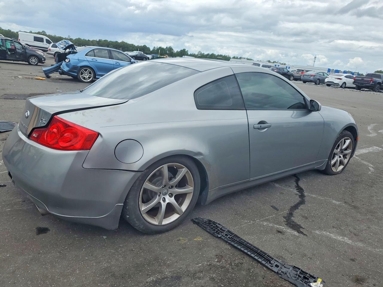2006 Infiniti G35 Base Gray vin: JNKCV54EX6M715692
