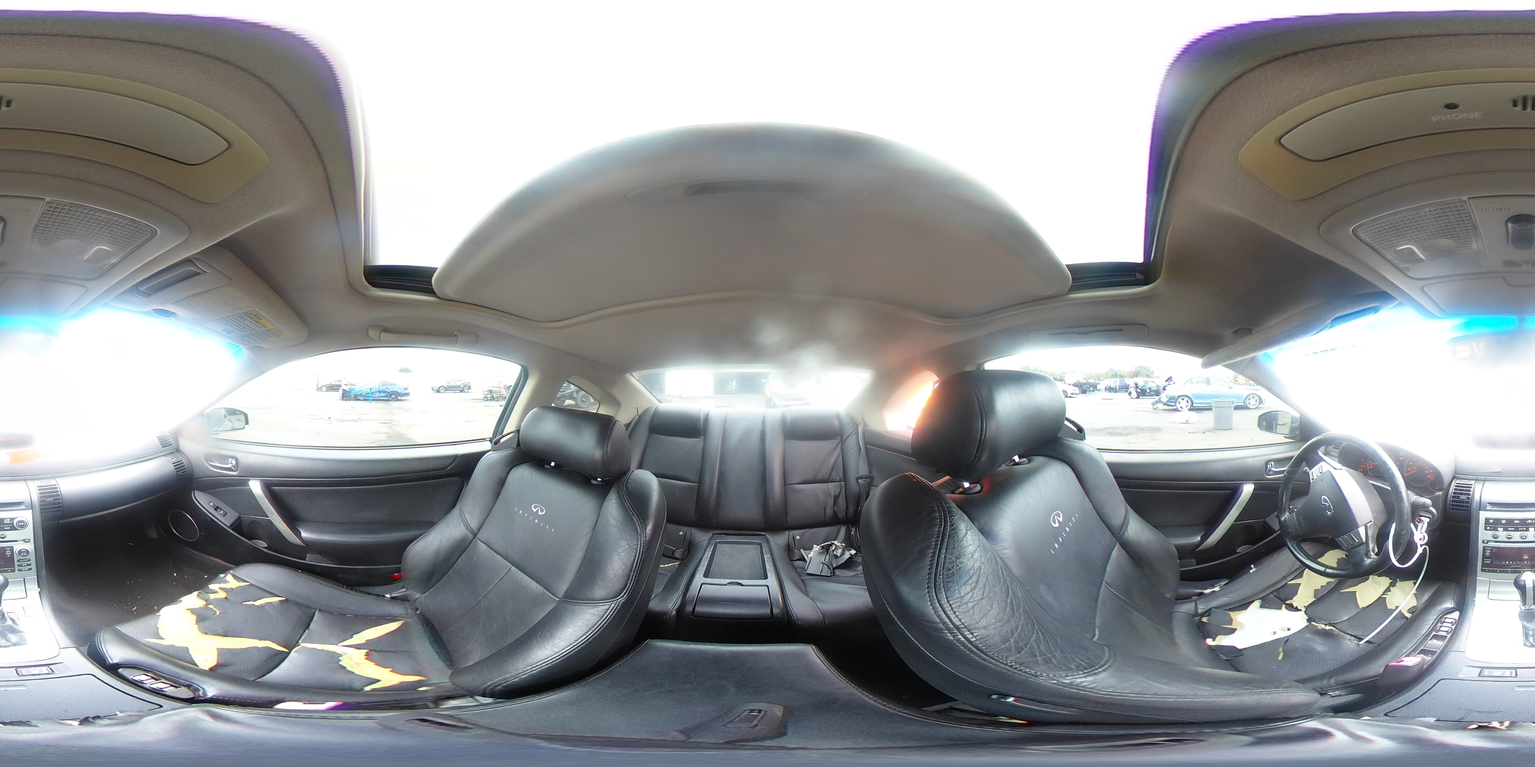 2006 Infiniti G35 Base Gray vin: JNKCV54EX6M715692