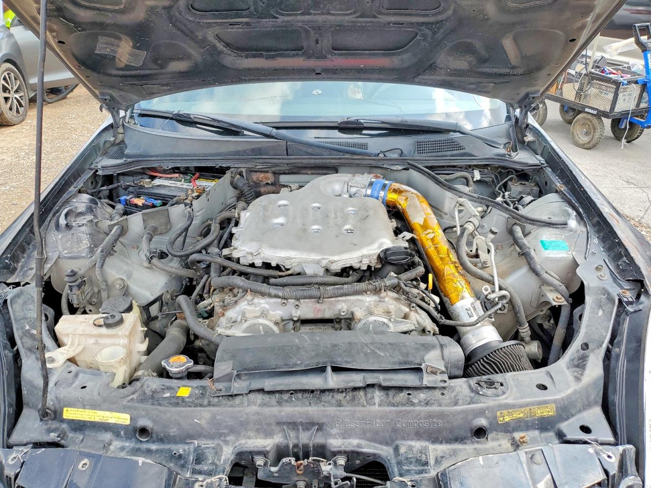 2006 Infiniti G35 Черный vin: JNKCV54EX6M716762