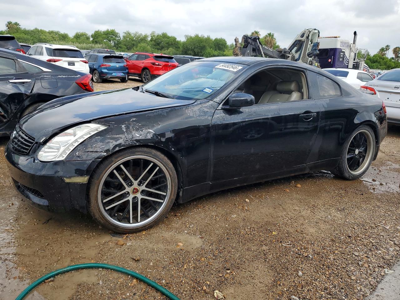 2006 Infiniti G35 Black vin: JNKCV54EX6M716762