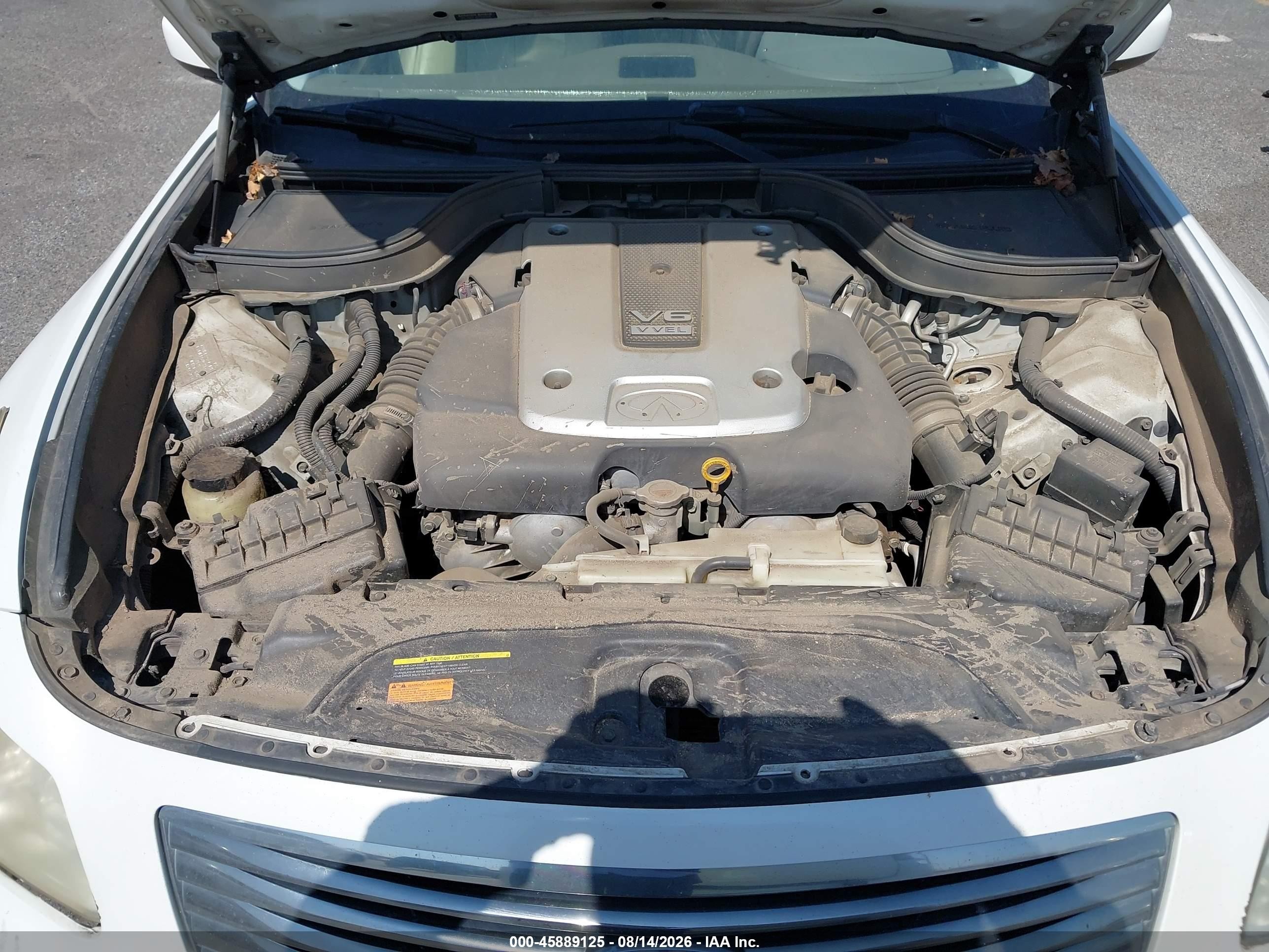 2009 Infiniti G37 Journey White vin: JNKCV61E09M013704