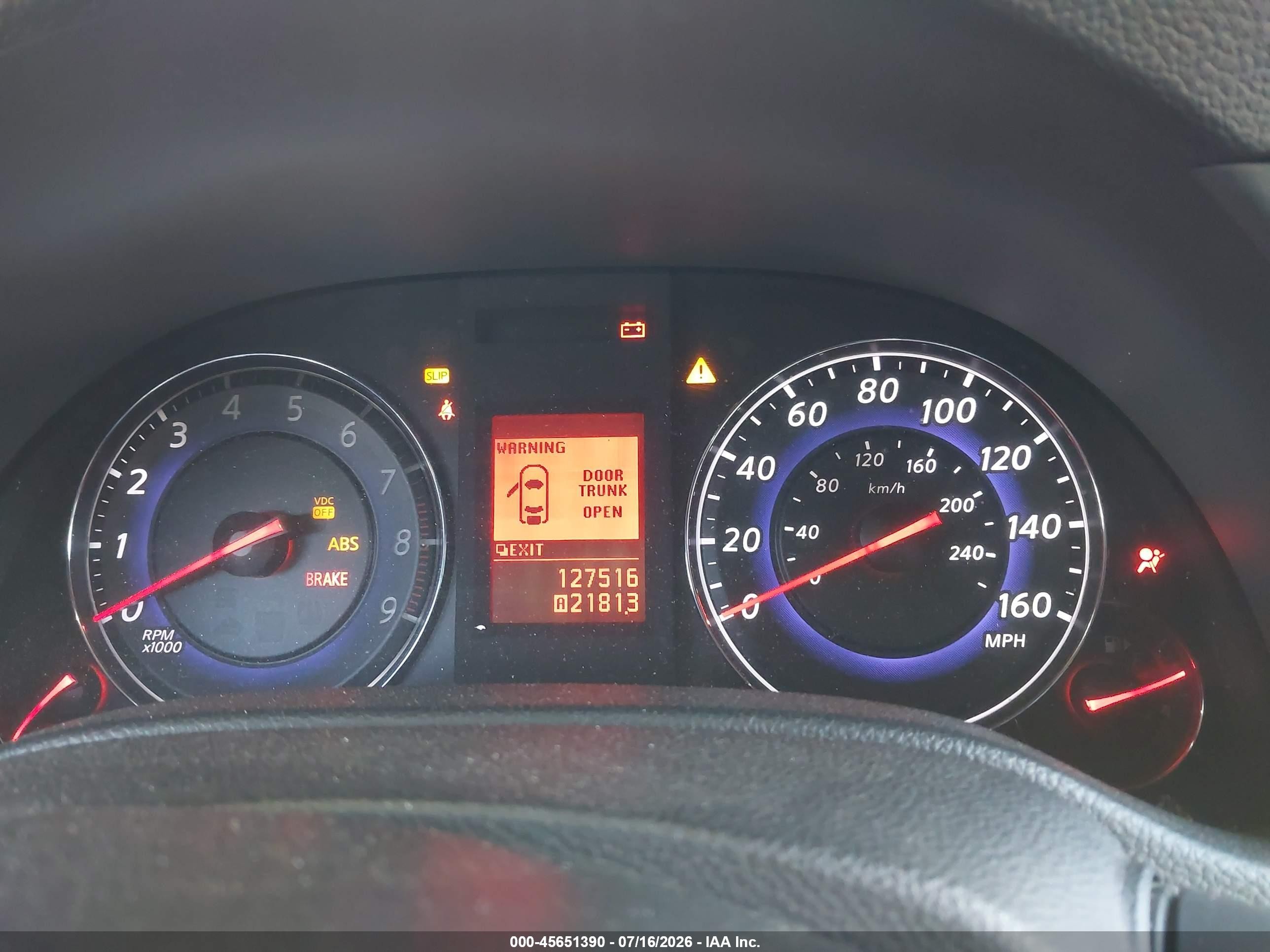 2009 Infiniti G37 Journey Синий vin: JNKCV61E09M300072