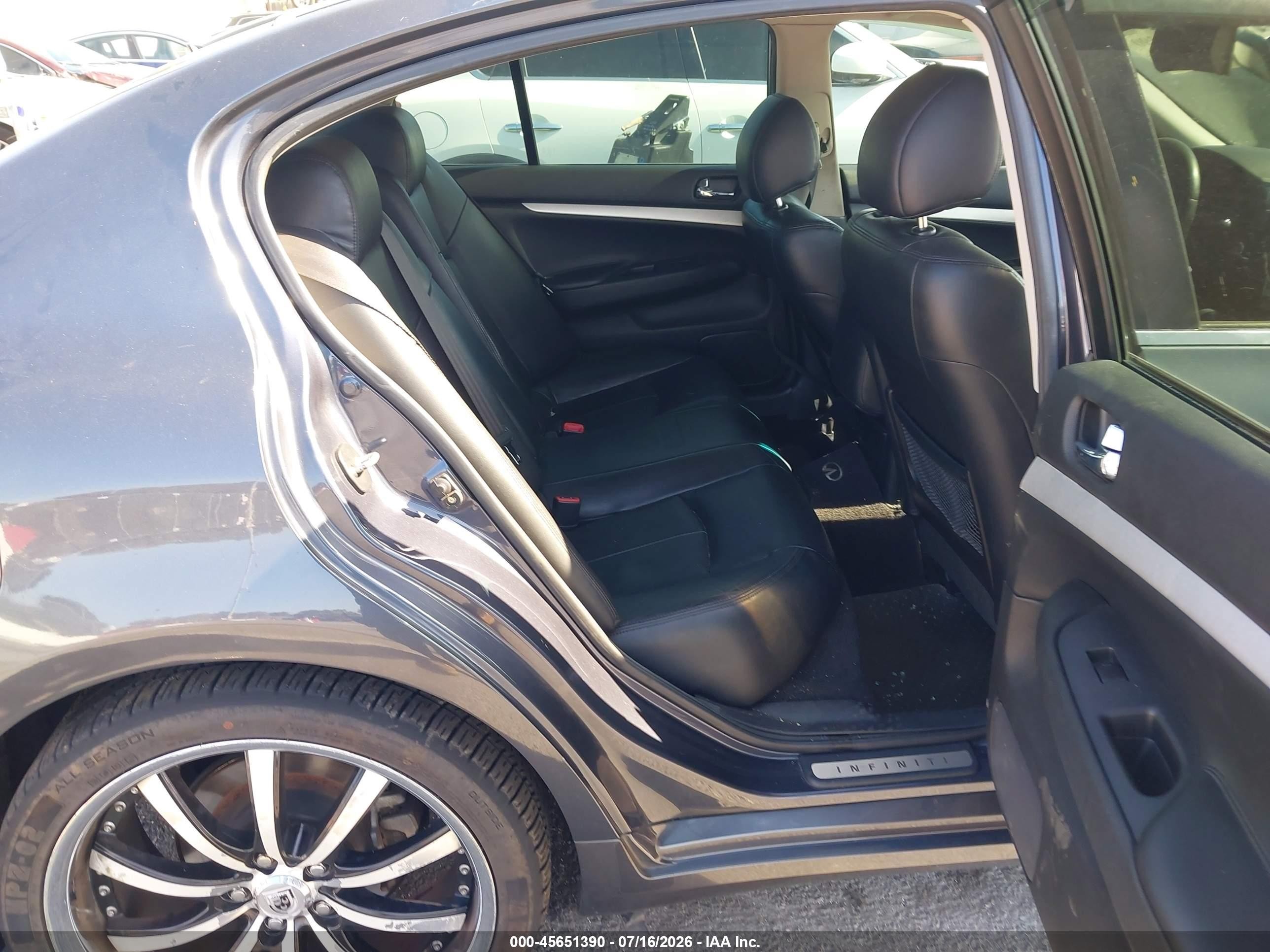 2009 Infiniti G37 Journey Синий vin: JNKCV61E09M300072