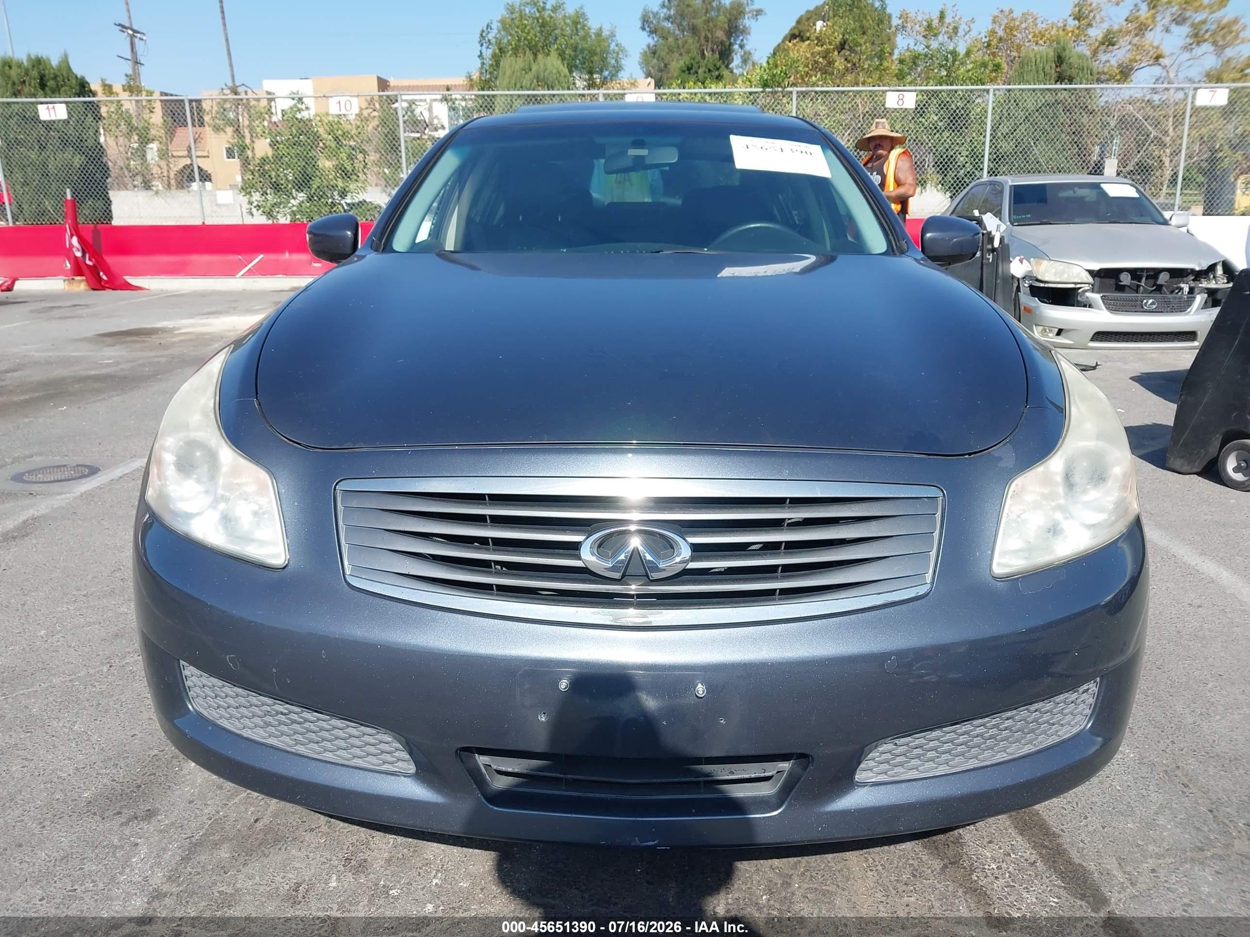 2009 Infiniti G37 Journey Синий vin: JNKCV61E09M300072
