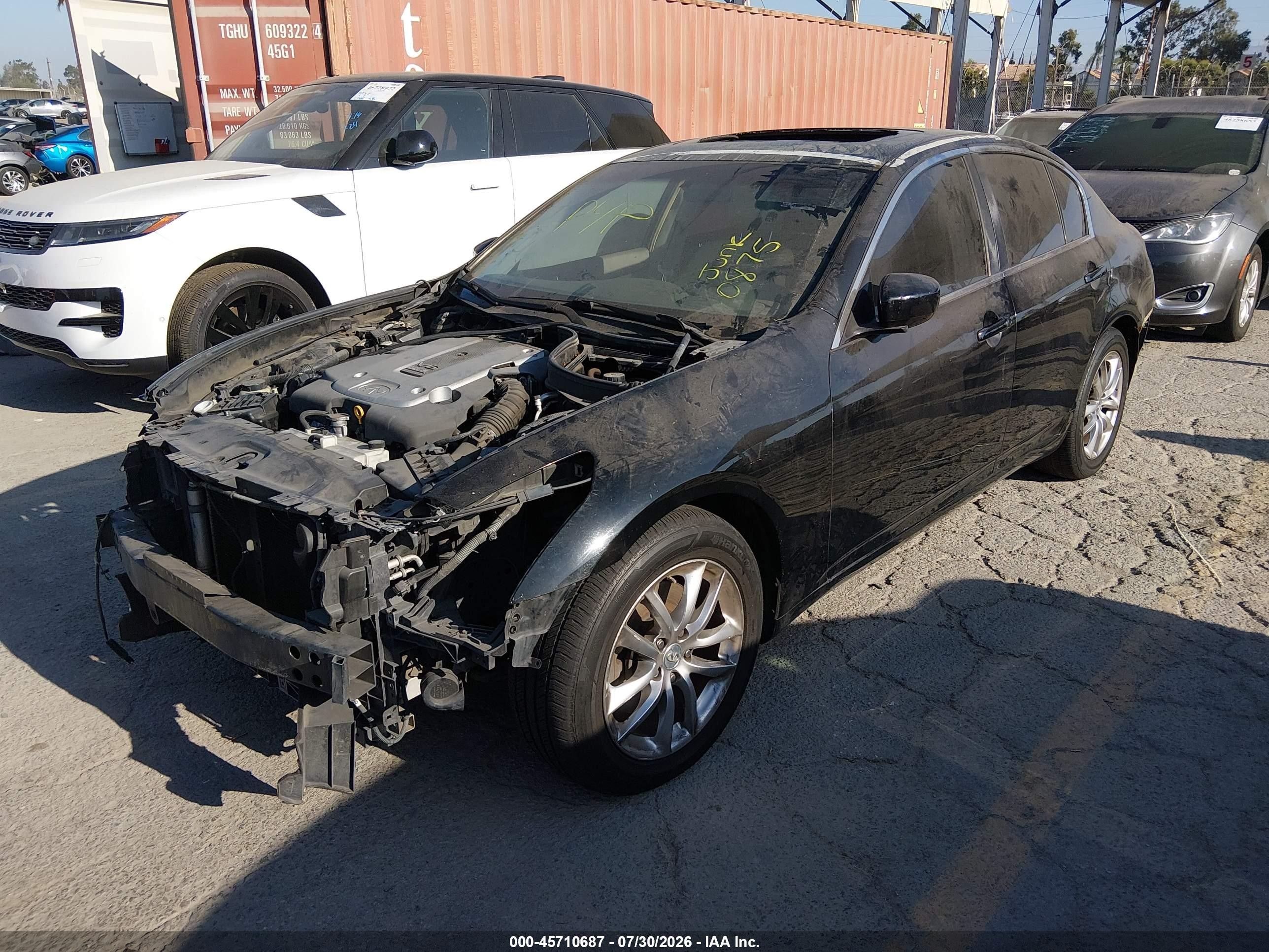 2009 Infiniti G37 Journey Black vin: JNKCV61E19M010875