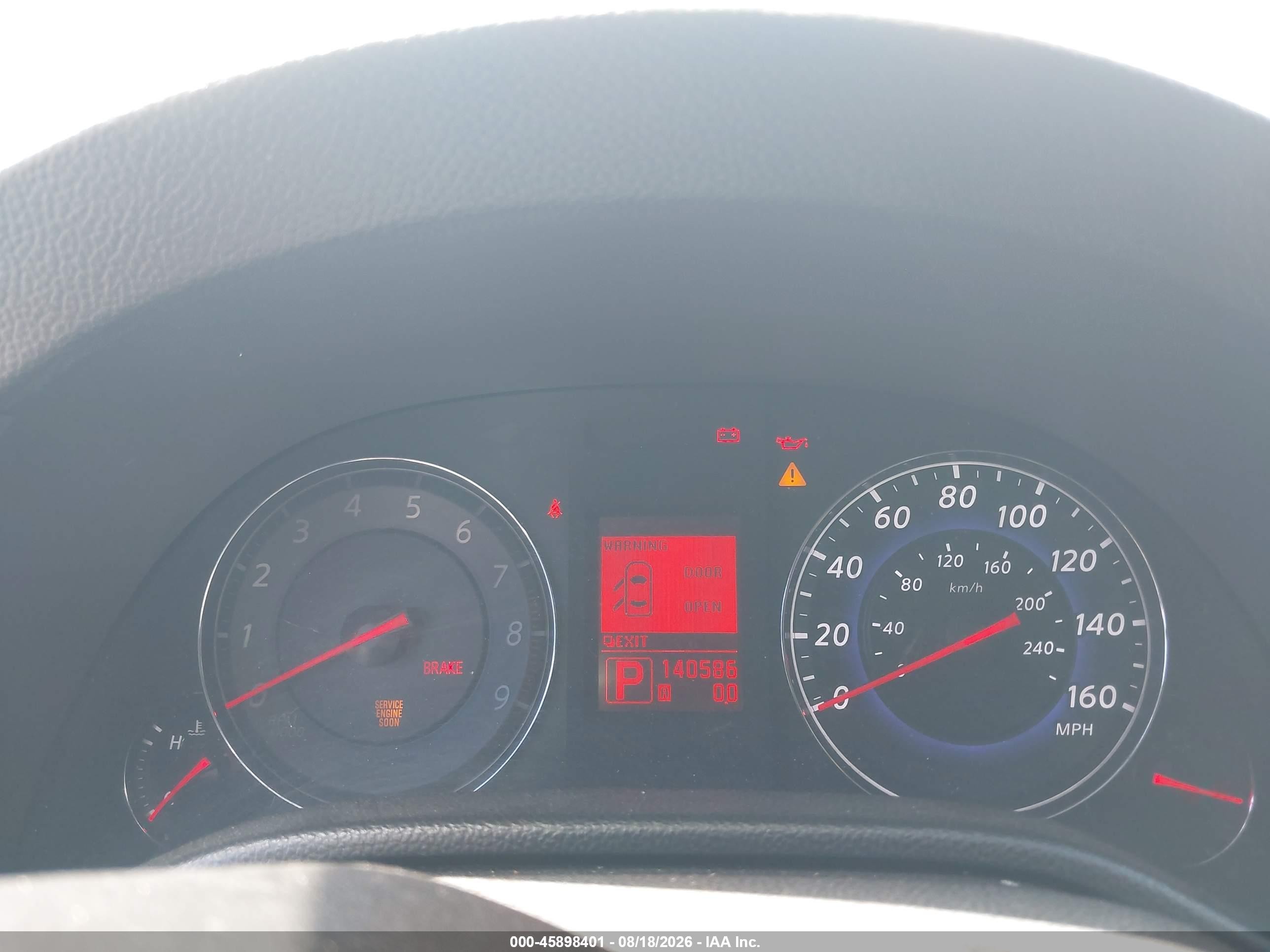 2009 Infiniti G37 Journey Белый vin: JNKCV61E19M011718