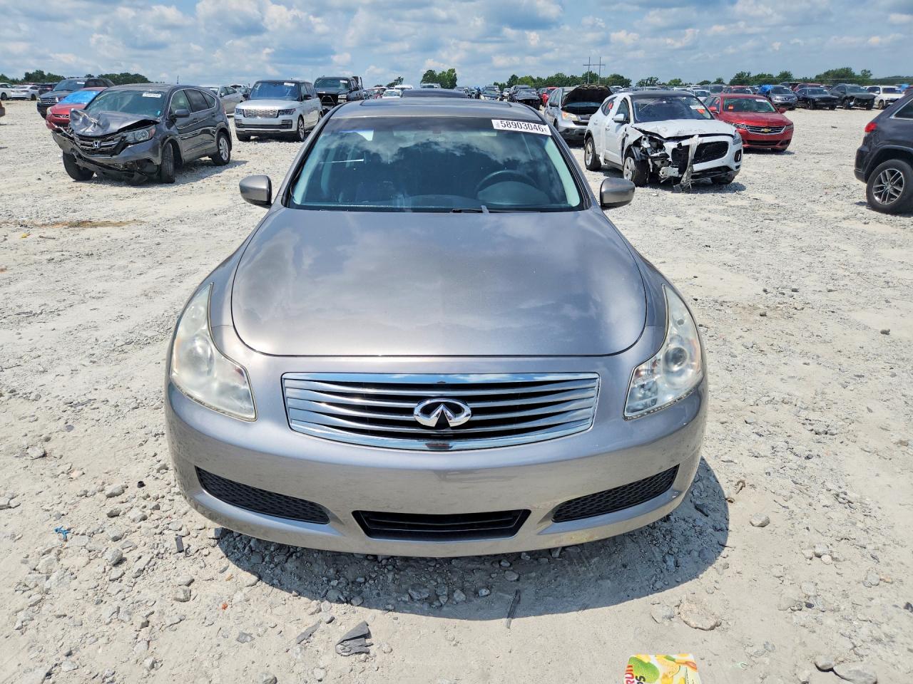 2009 Infiniti G37 Sedan Base Gray vin: JNKCV61E19M305457
