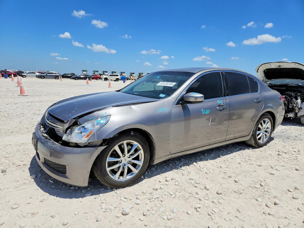 2009 Infiniti G37 Sedan Base Gray vin: JNKCV61E19M310089
