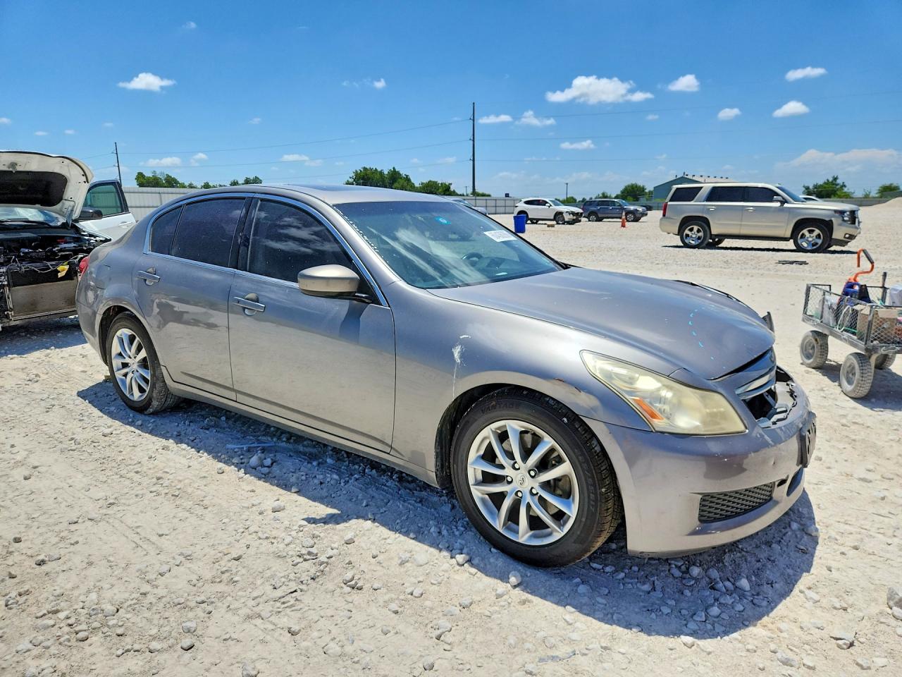 2009 Infiniti G37 Sedan Base Gray vin: JNKCV61E19M310089