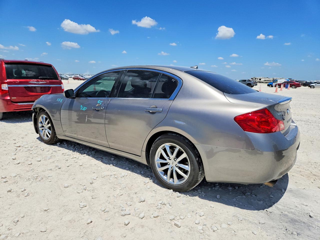 2009 Infiniti G37 Sedan Base Gray vin: JNKCV61E19M310089