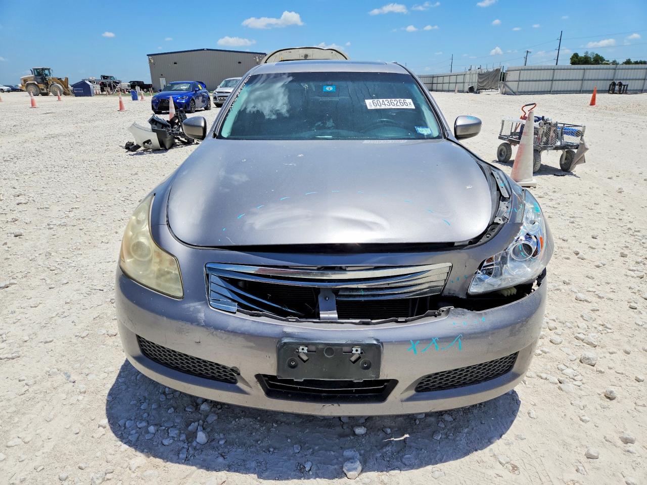 2009 Infiniti G37 Sedan Base Gray vin: JNKCV61E19M310089