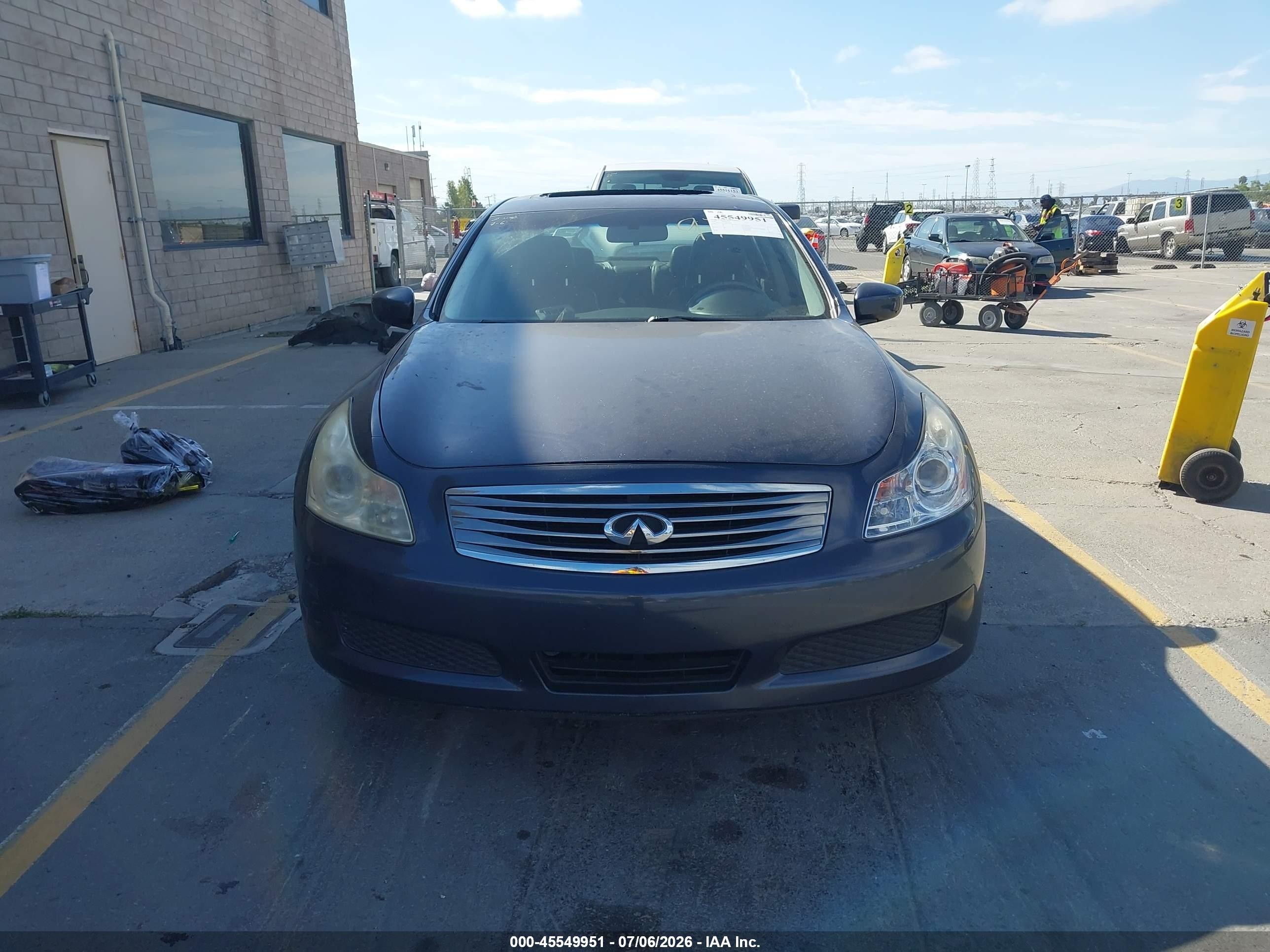 2009 Infiniti G37 Journey Blue vin: JNKCV61E29M309758