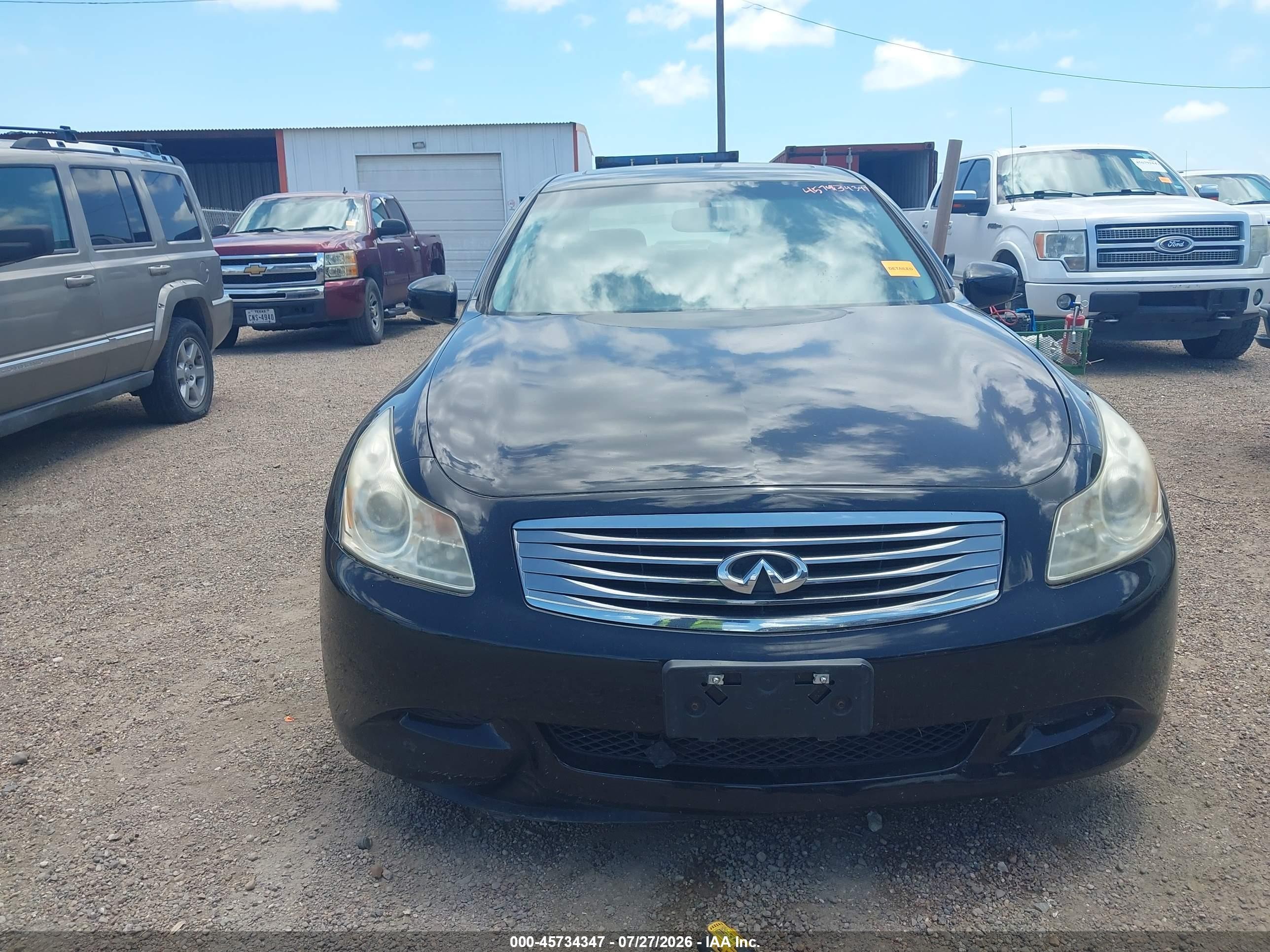 2009 Infiniti G37 Journey Black vin: JNKCV61E29M310621