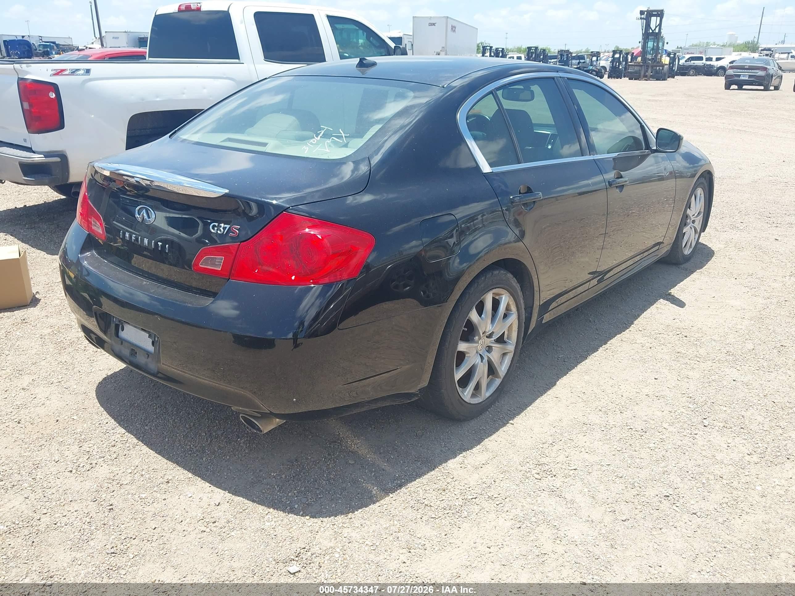 2009 Infiniti G37 Journey Black vin: JNKCV61E29M310621