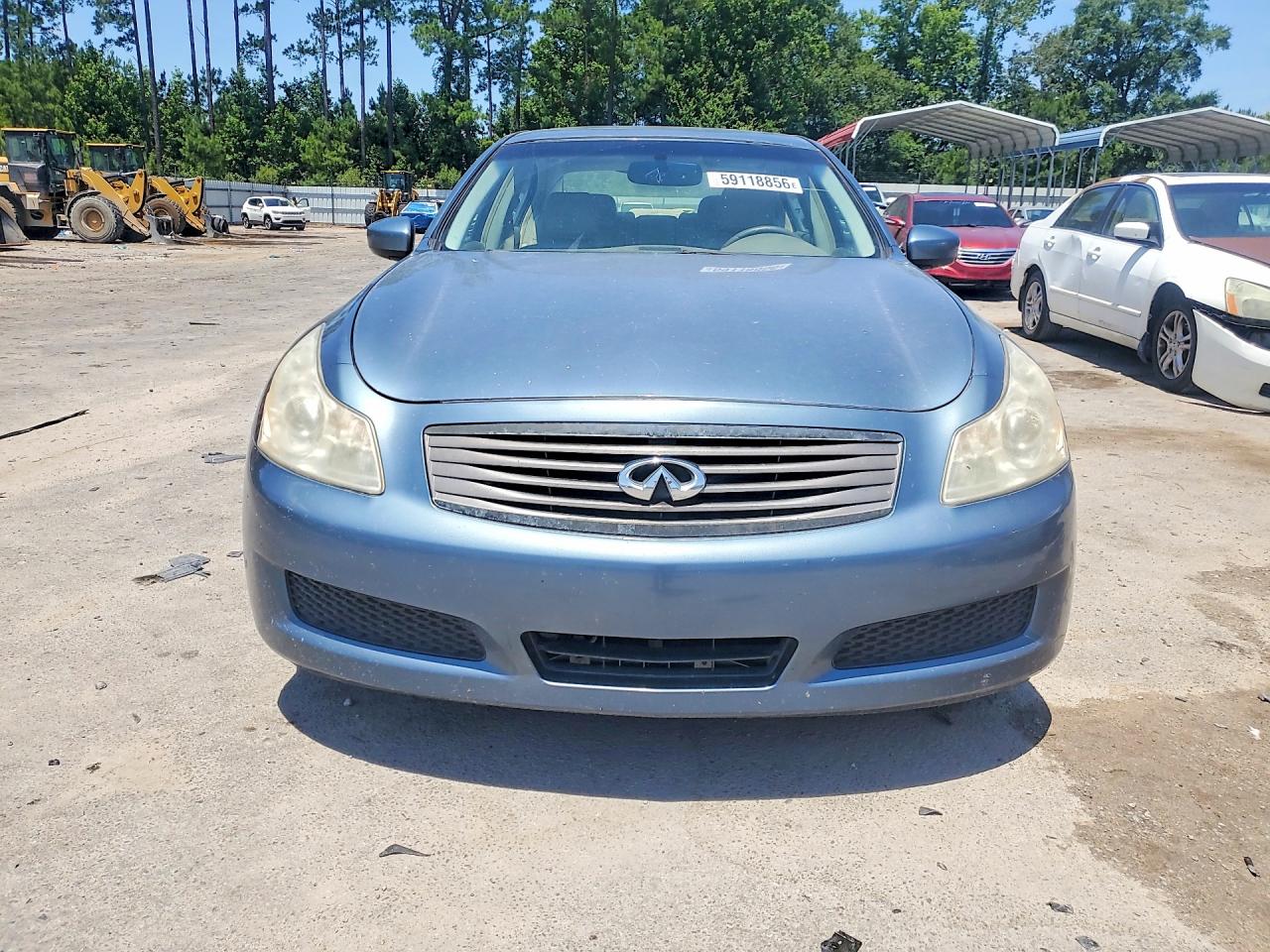 2009 Infiniti G37 Sedan Base Синий vin: JNKCV61E39M010781