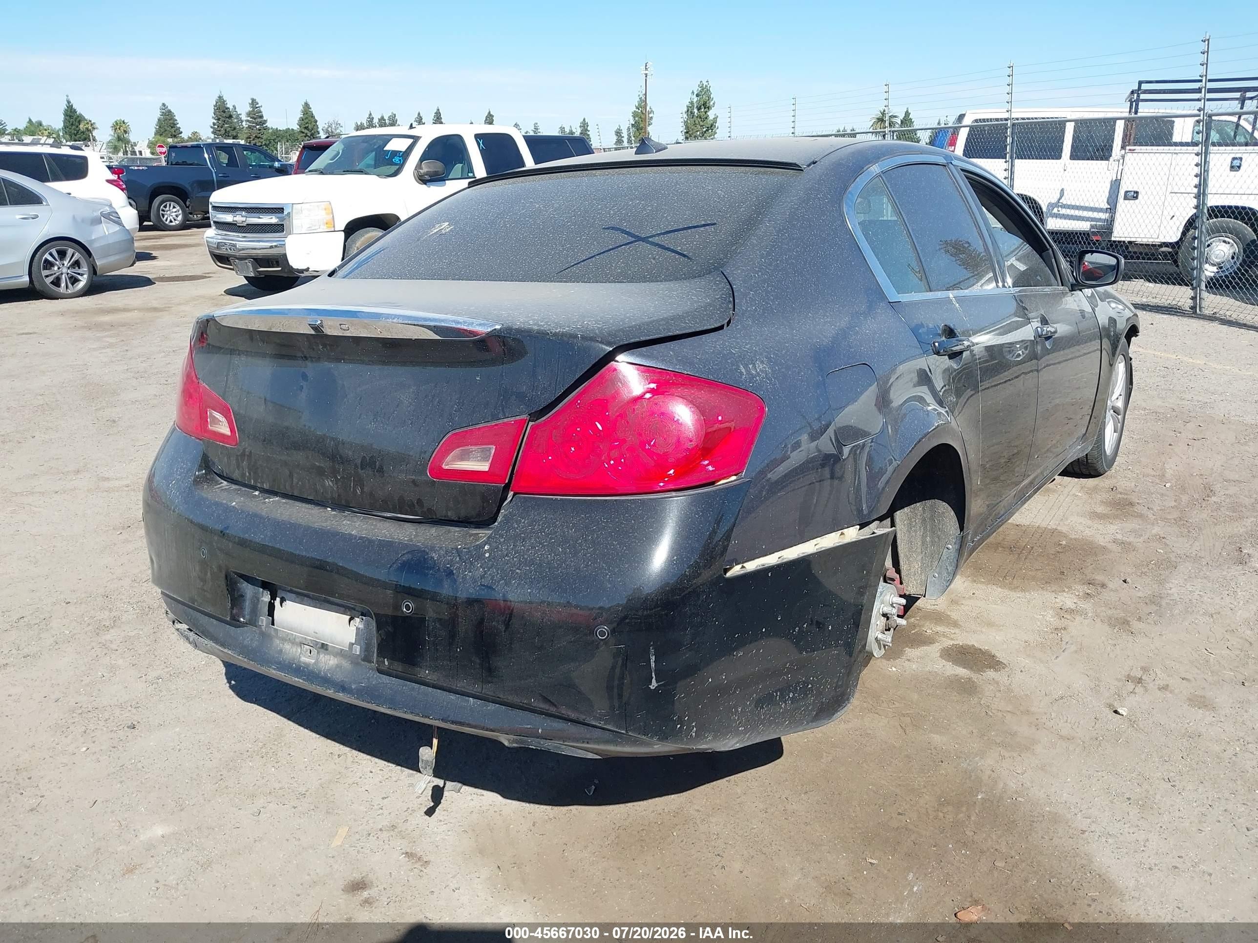 2009 Infiniti G37 Journey Black vin: JNKCV61E39M011283