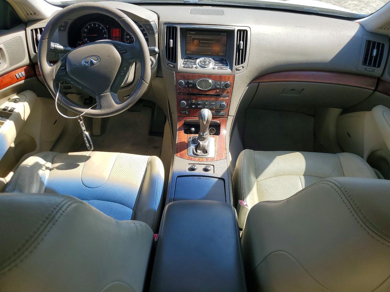 2009 Infiniti G37 Sedan Base White vin: JNKCV61E39M014331