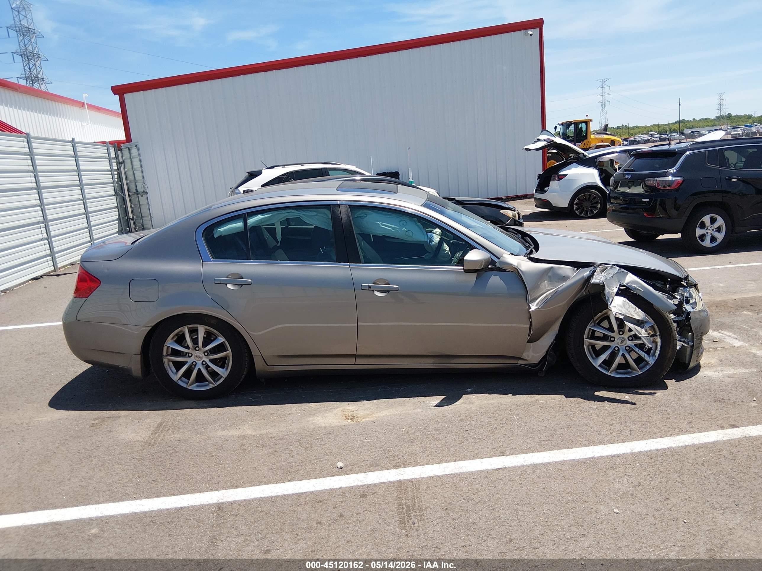 2009 Infiniti G37 Journey Серый vin: JNKCV61E49M013477