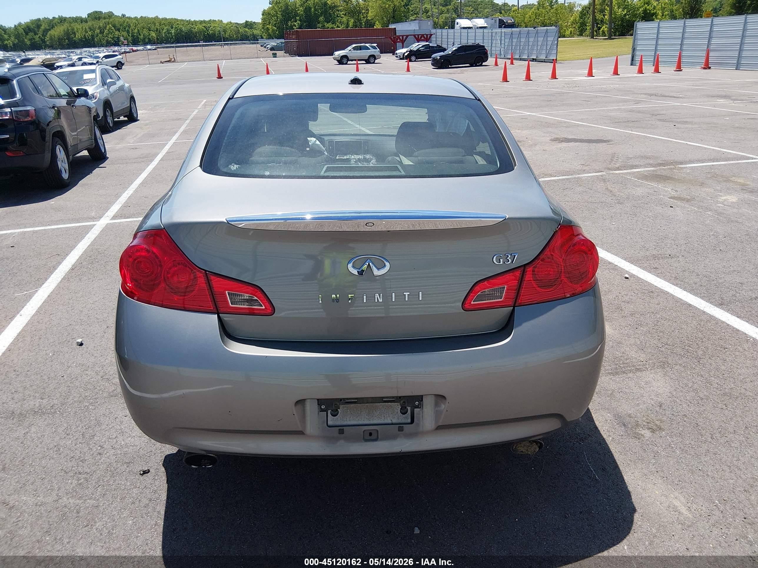 2009 Infiniti G37 Journey Серый vin: JNKCV61E49M013477