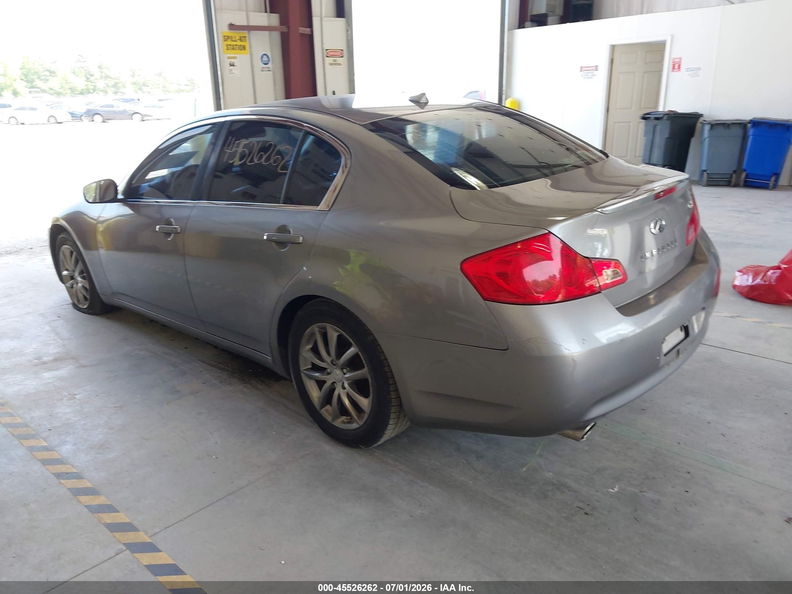 2009 Infiniti G37 Journey Gray vin: JNKCV61E49M302486