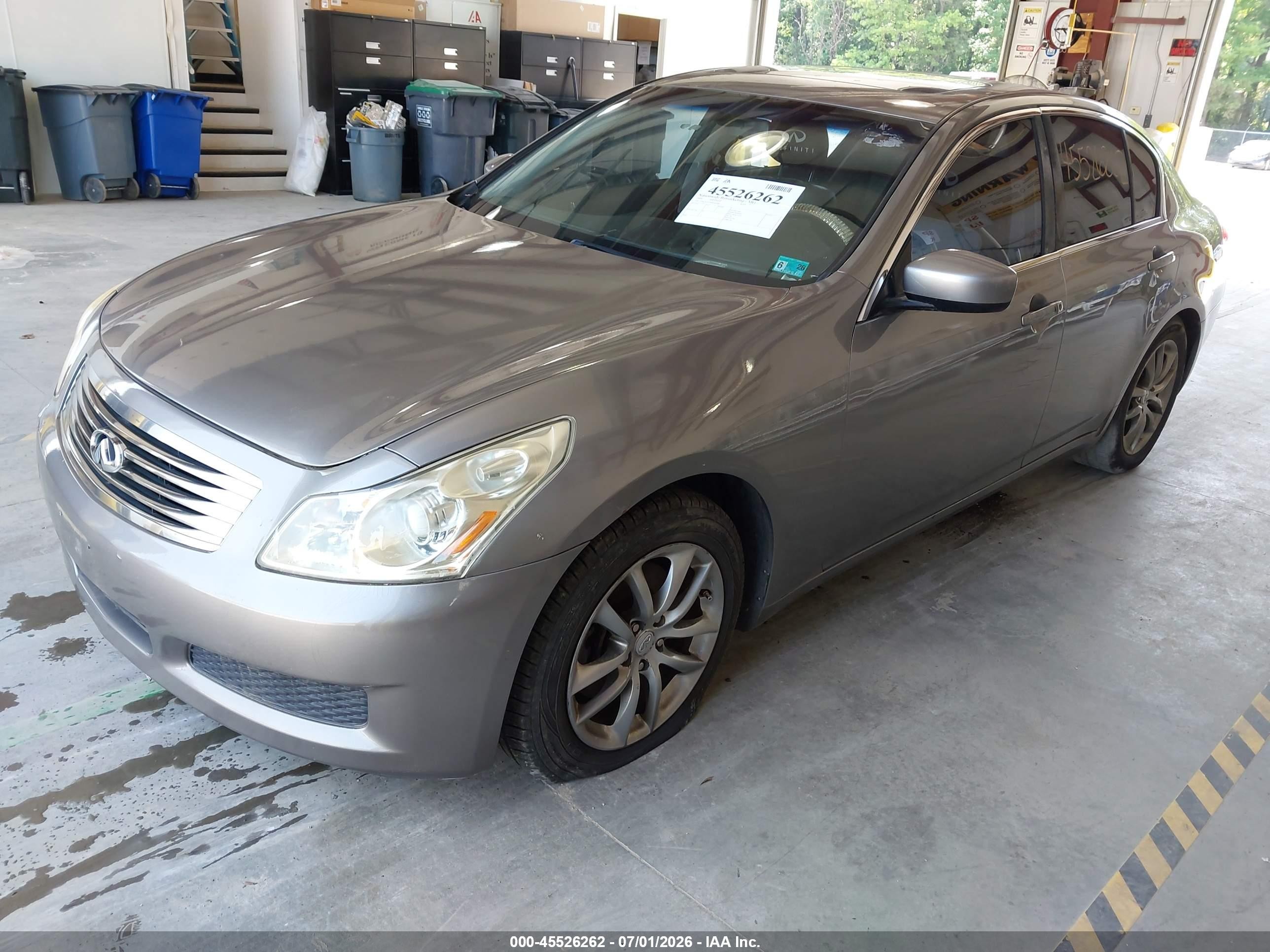 2009 Infiniti G37 Journey Gray vin: JNKCV61E49M302486