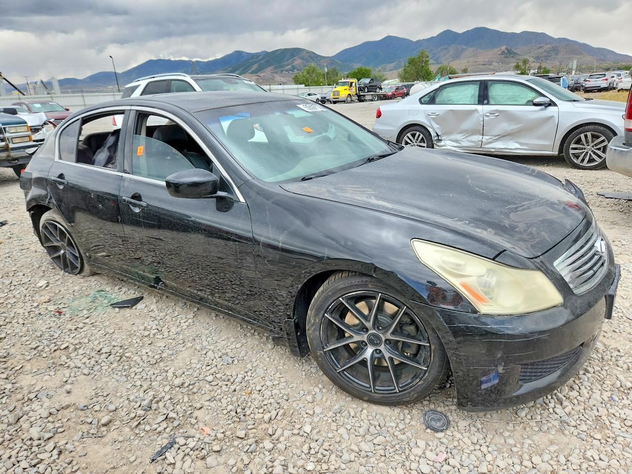 2009 Infiniti G37 Sedan Base Black vin: JNKCV61E49M304593