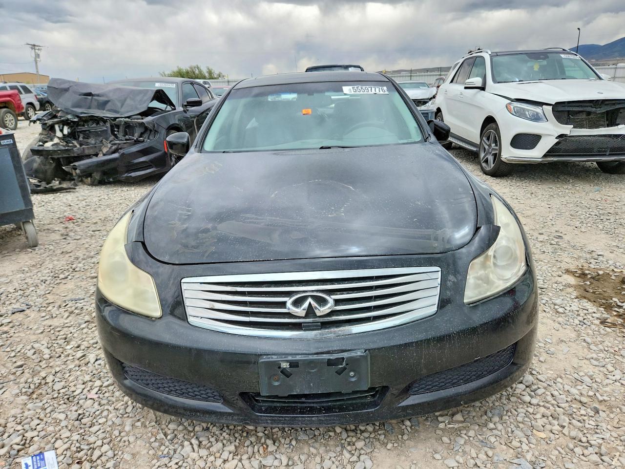 2009 Infiniti G37 Sedan Base Black vin: JNKCV61E49M304593