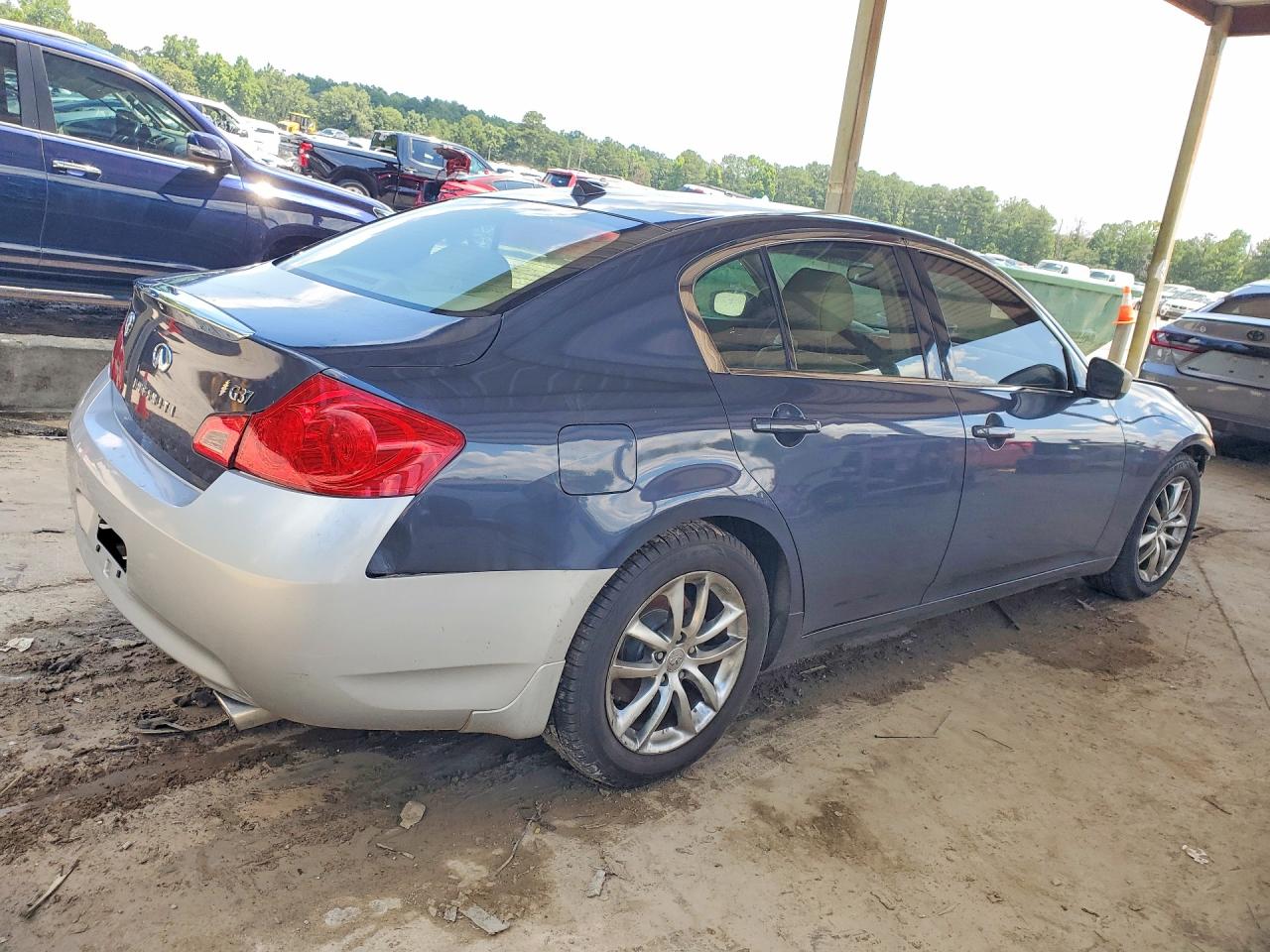 2009 Infiniti G37 Sedan Base Gray vin: JNKCV61E59M013293
