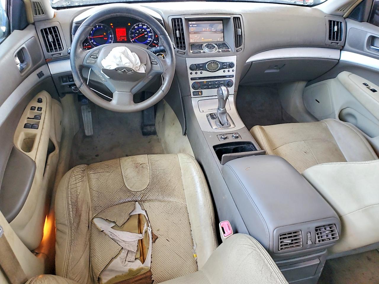 2009 Infiniti G37 Sedan Base Gray vin: JNKCV61E59M013293