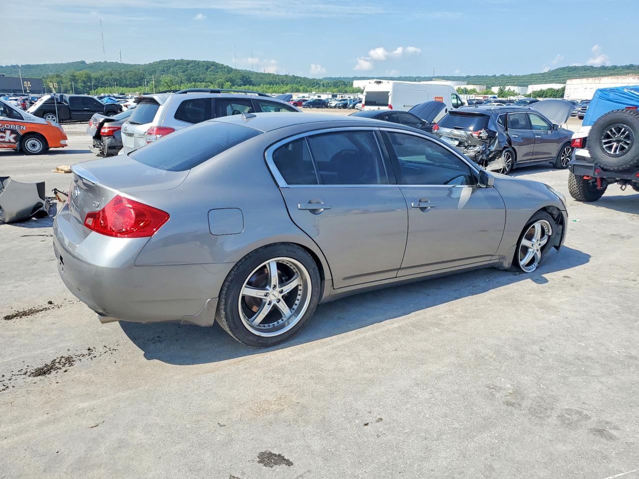 2009 Infiniti G37 Sedan Base Gray vin: JNKCV61E59M014282