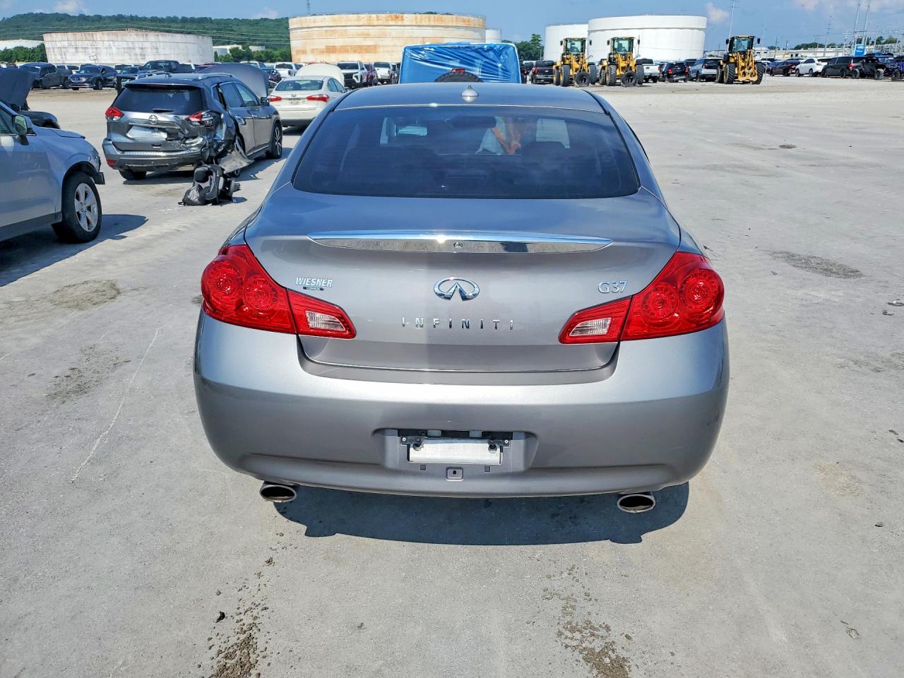 2009 Infiniti G37 Sedan Base Gray vin: JNKCV61E59M014282