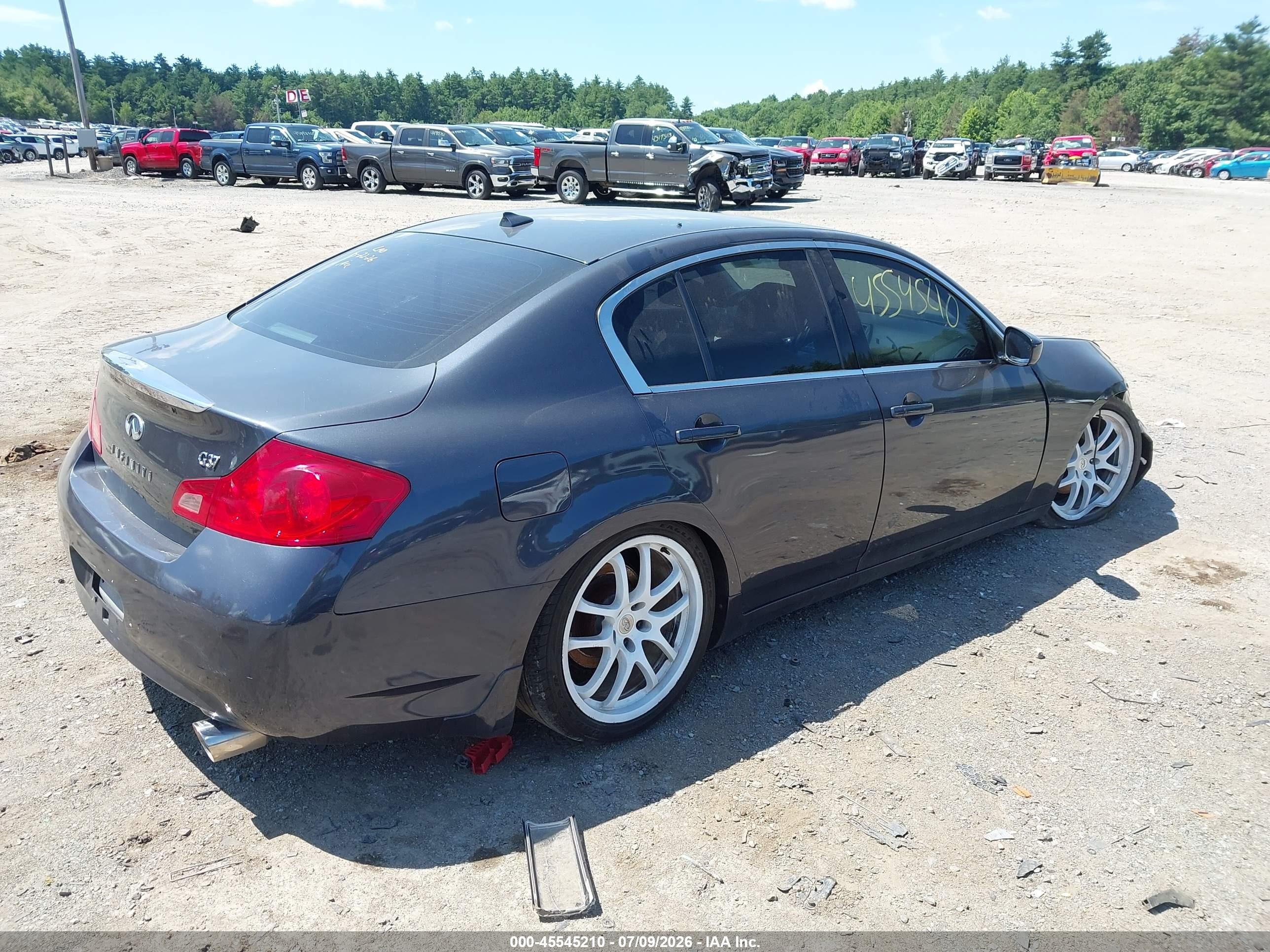 2009 Infiniti G37 Journey Черный vin: JNKCV61E59M014735