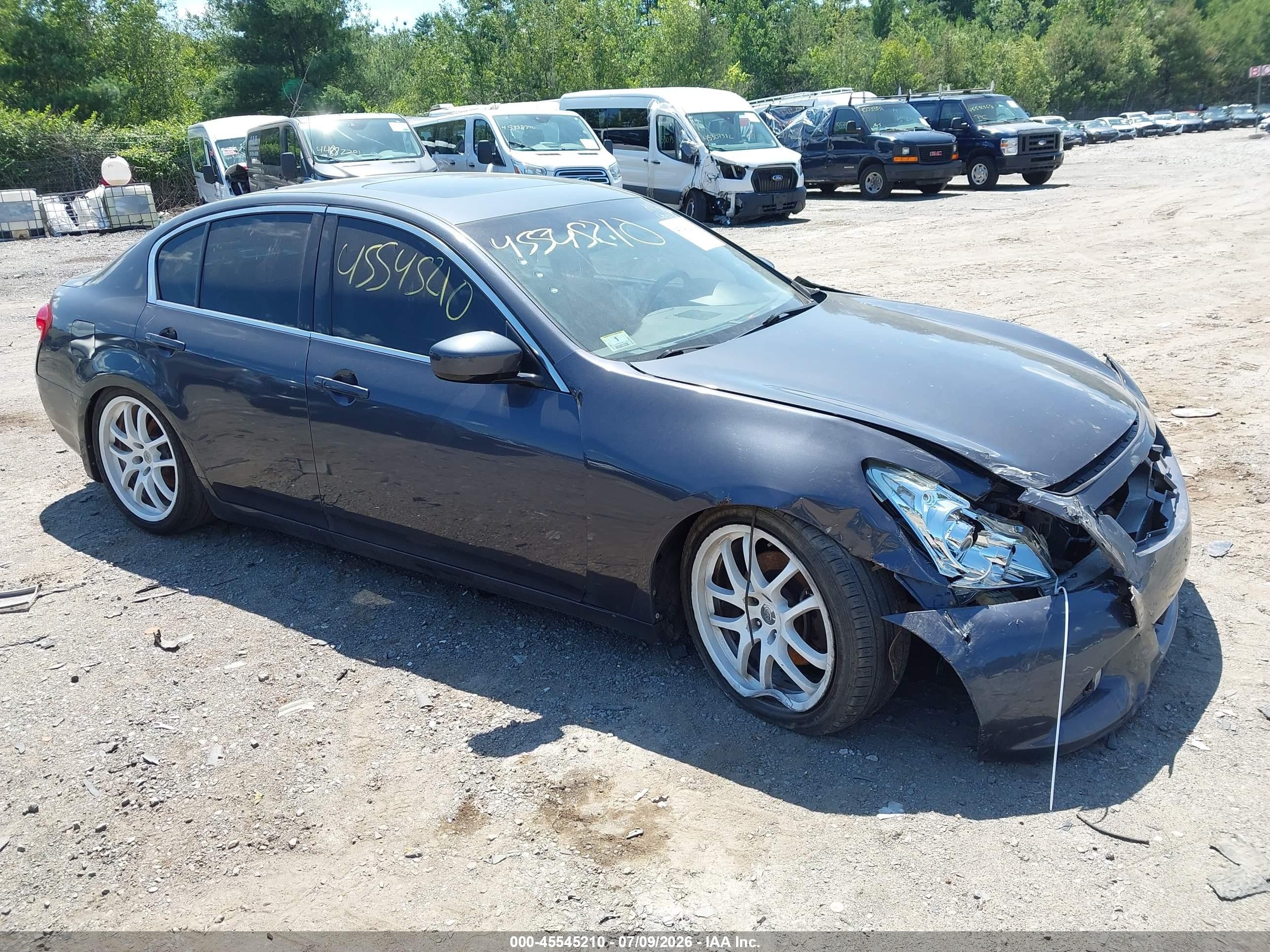 2009 Infiniti G37 Journey Черный vin: JNKCV61E59M014735
