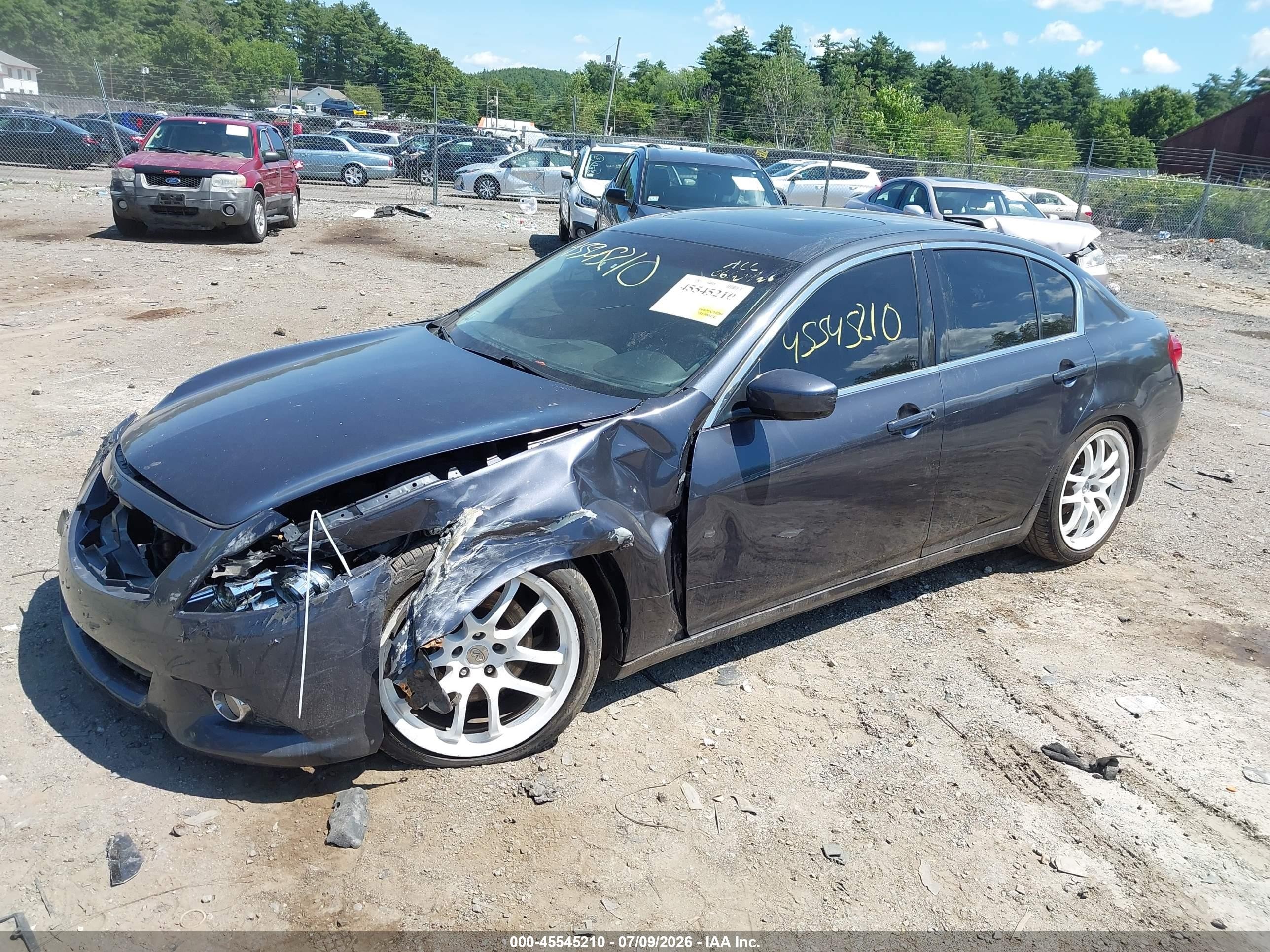 2009 Infiniti G37 Journey Черный vin: JNKCV61E59M014735