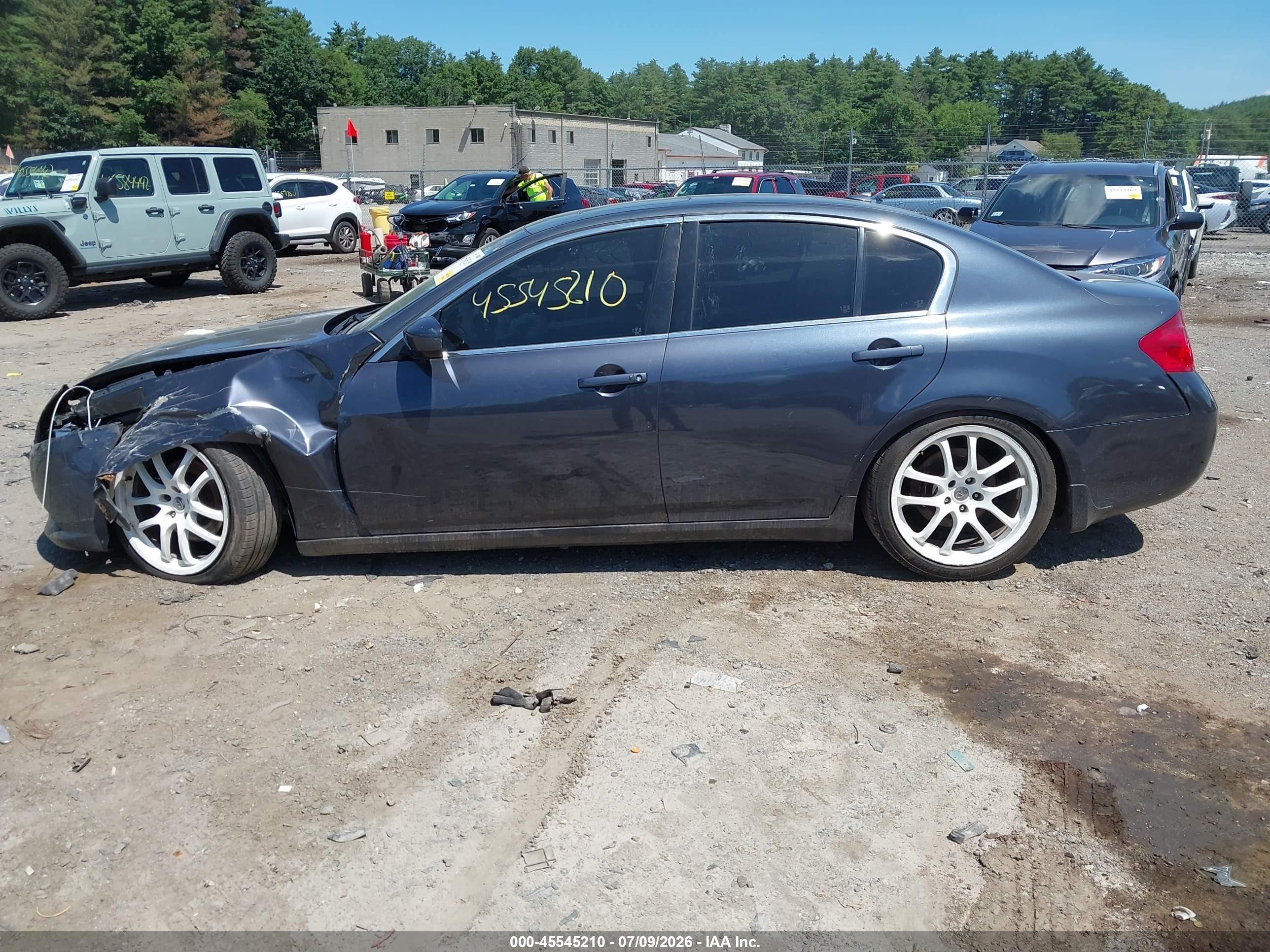 2009 Infiniti G37 Journey Черный vin: JNKCV61E59M014735