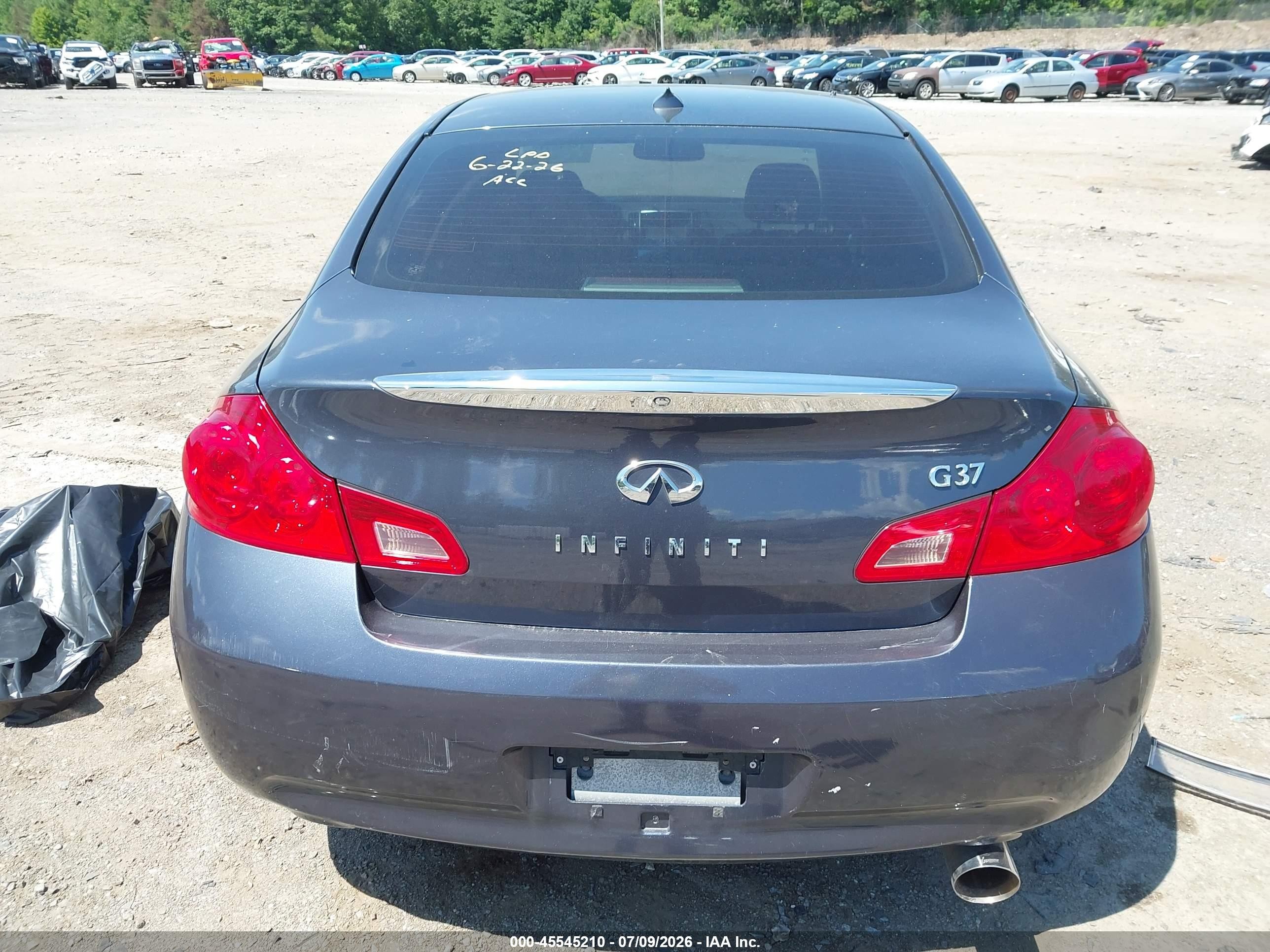 2009 Infiniti G37 Journey Черный vin: JNKCV61E59M014735