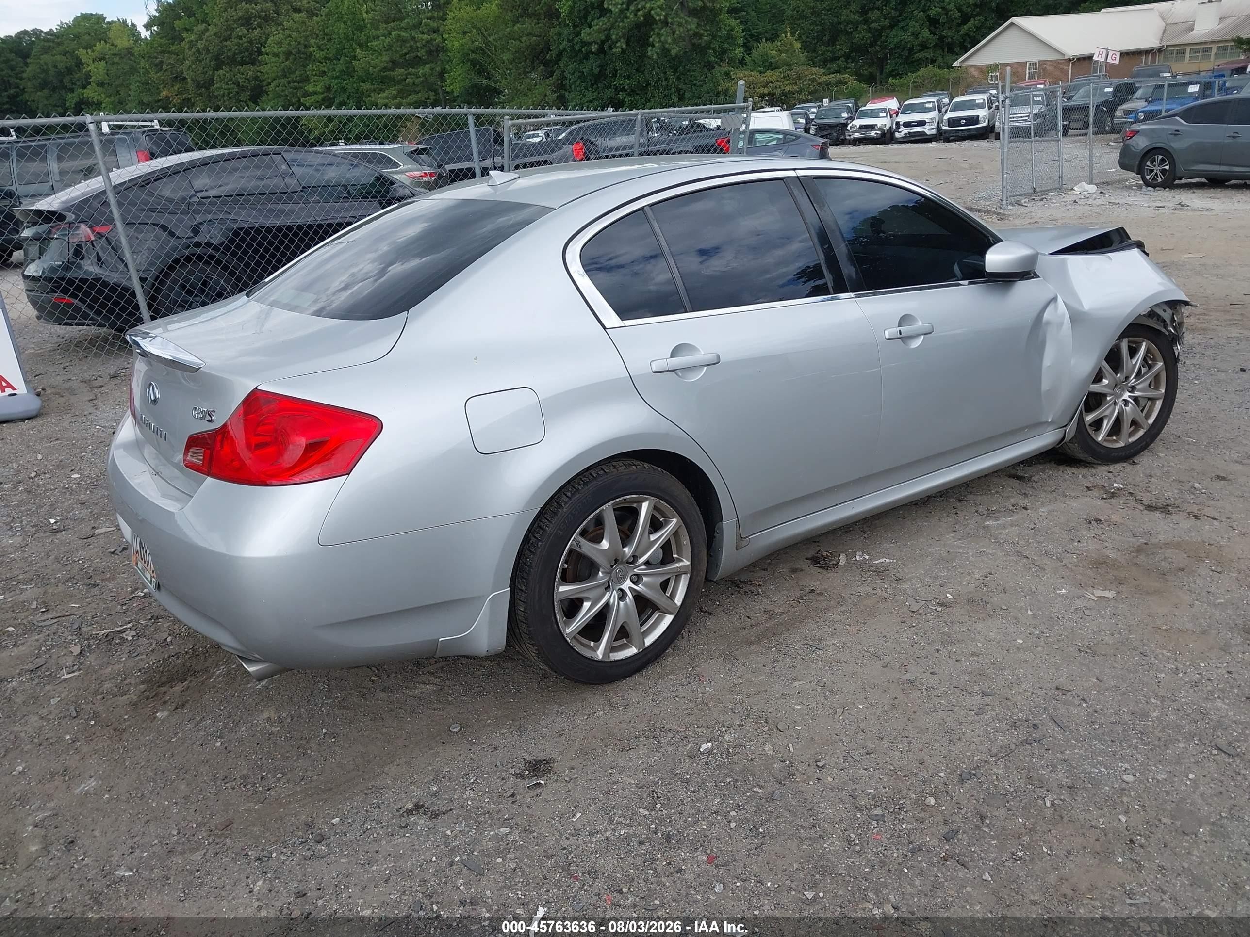 2009 Infiniti G37 Journey Серебряный vin: JNKCV61E59M308989