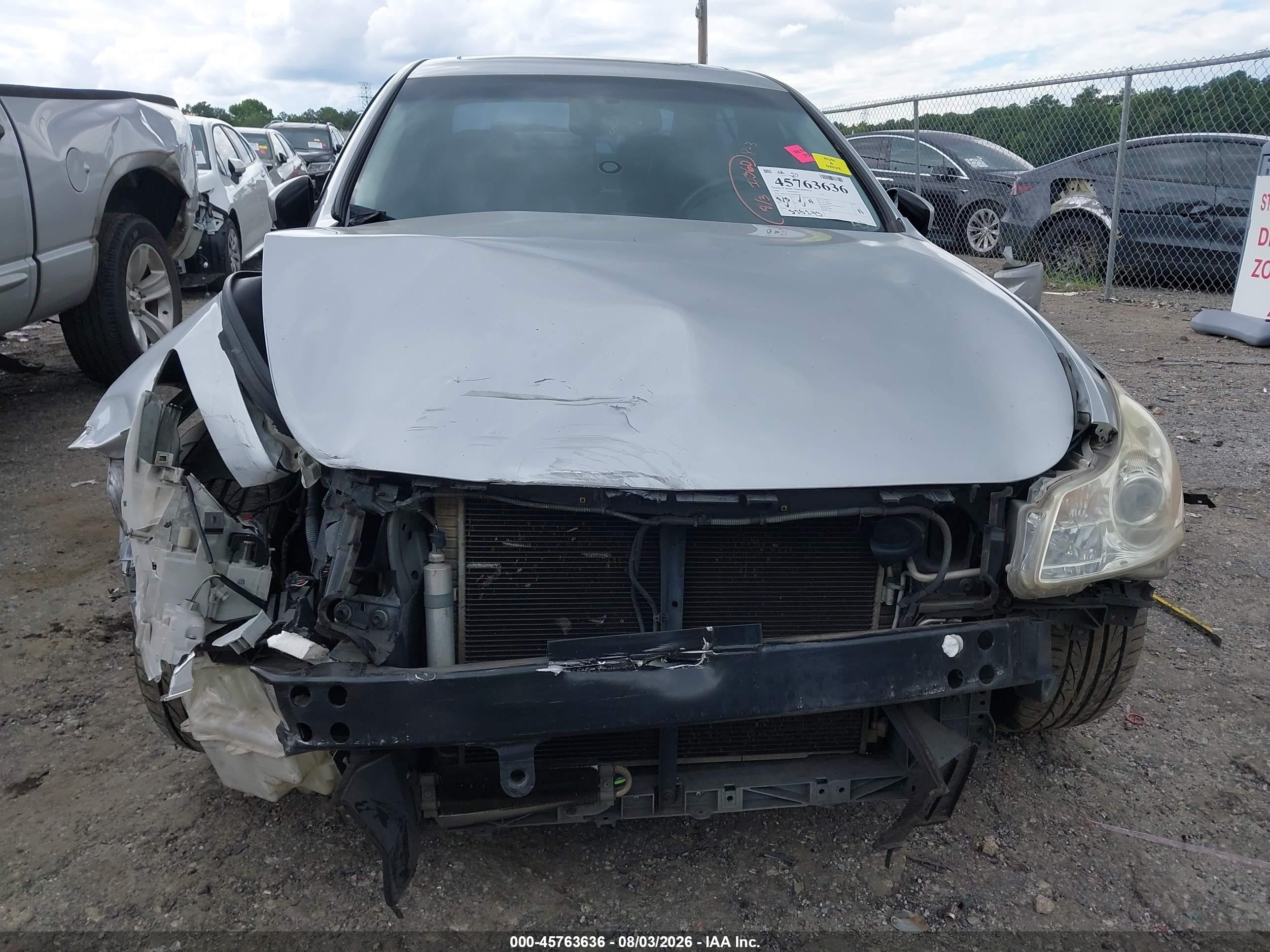 2009 Infiniti G37 Journey Серебряный vin: JNKCV61E59M308989