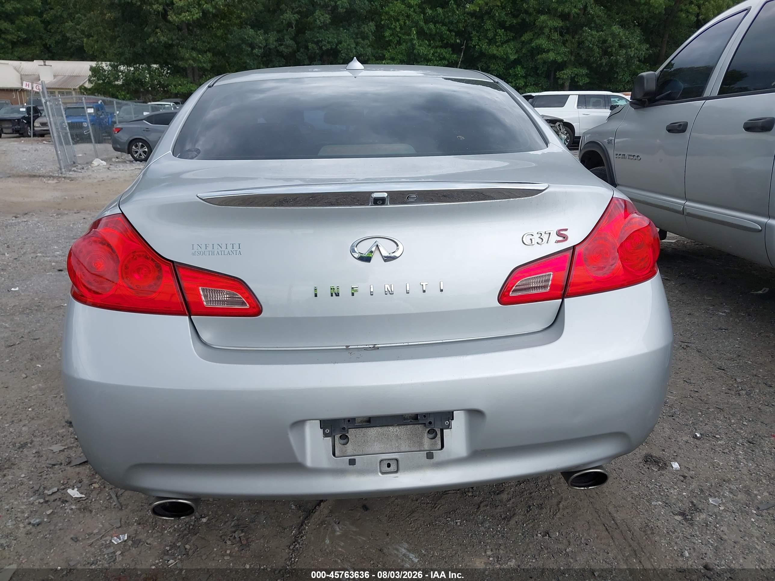 2009 Infiniti G37 Journey Серебряный vin: JNKCV61E59M308989