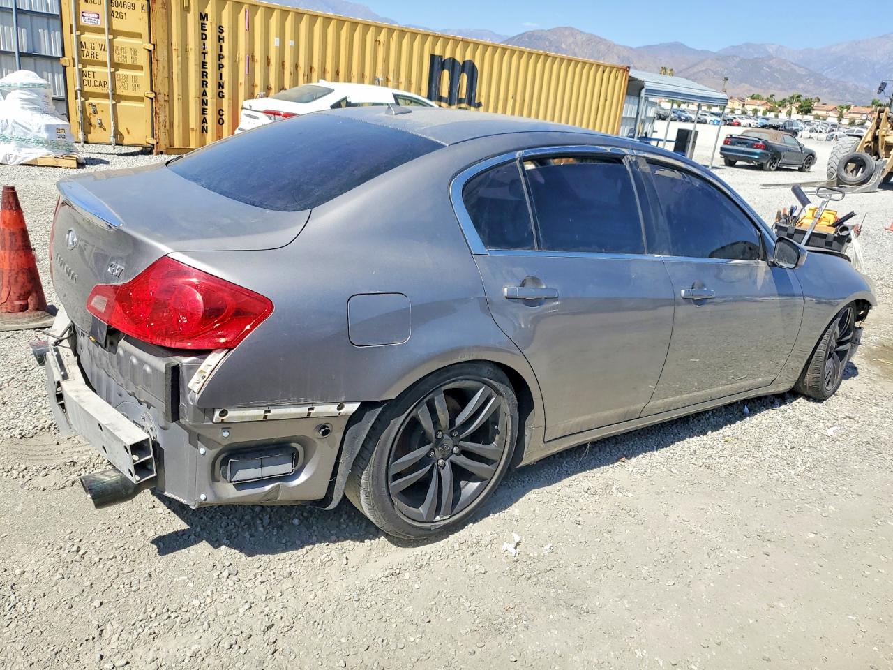 2009 Infiniti G37 Sedan Base Gray vin: JNKCV61E69M013528