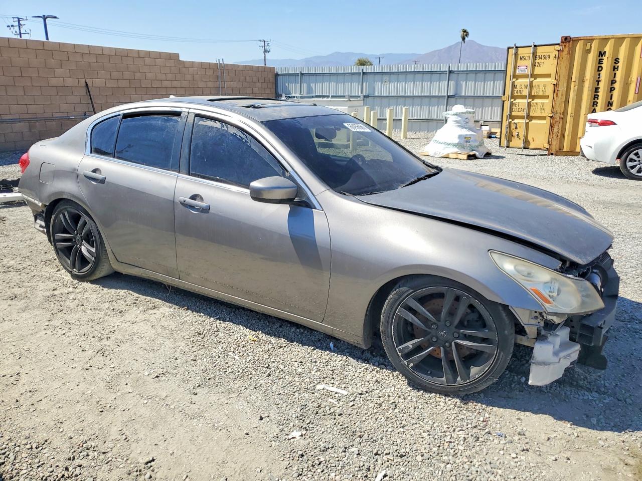 2009 Infiniti G37 Sedan Base Gray vin: JNKCV61E69M013528