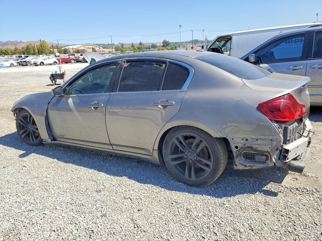 2009 Infiniti G37 Sedan Base Gray vin: JNKCV61E69M013528