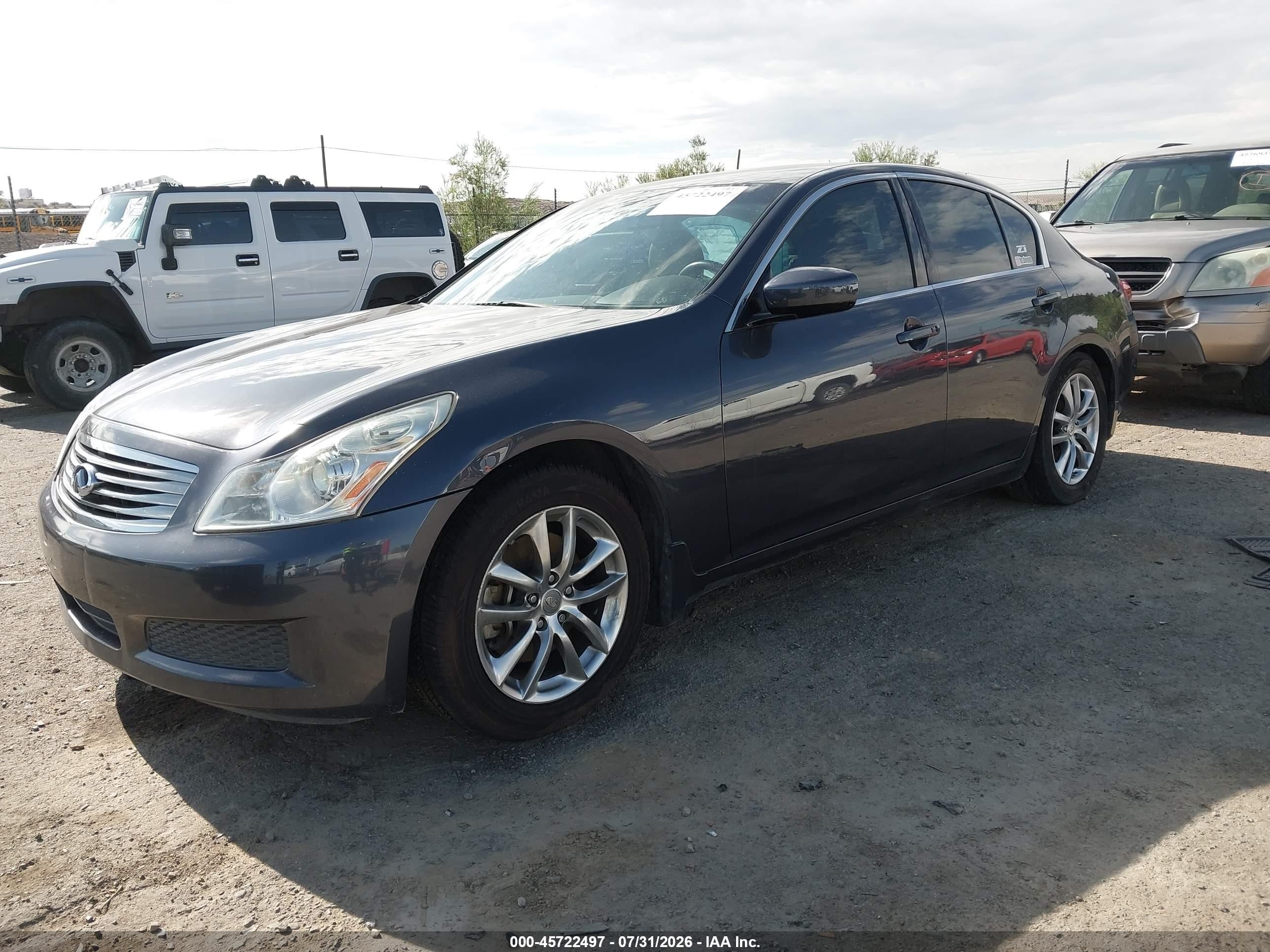 2009 Infiniti G37 Journey Gray vin: JNKCV61E69M303817