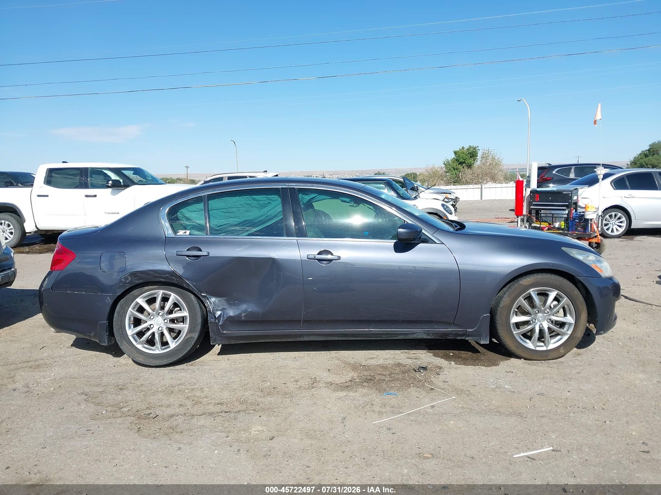 2009 Infiniti G37 Journey Gray vin: JNKCV61E69M303817