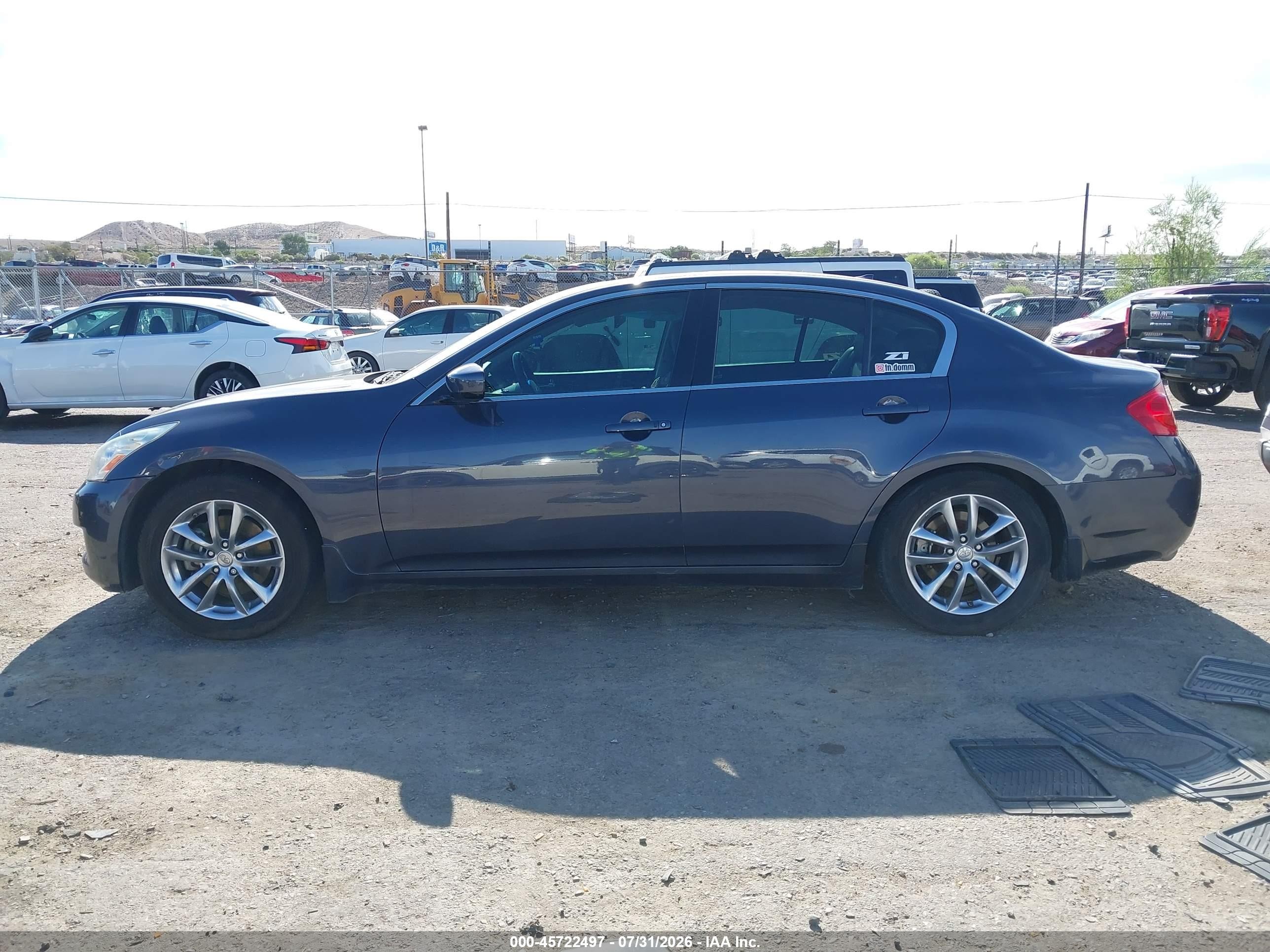 2009 Infiniti G37 Journey Gray vin: JNKCV61E69M303817