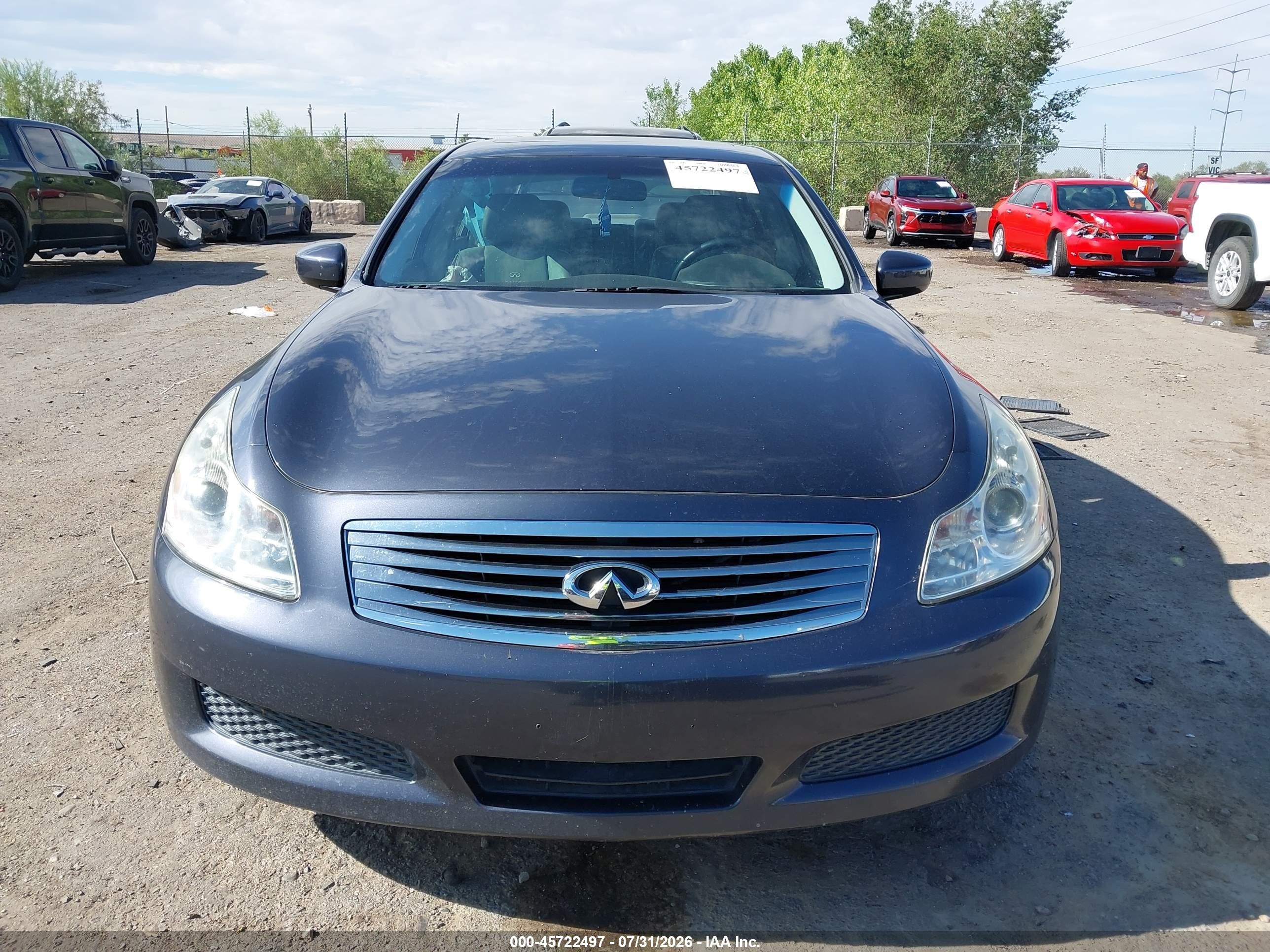 2009 Infiniti G37 Journey Gray vin: JNKCV61E69M303817