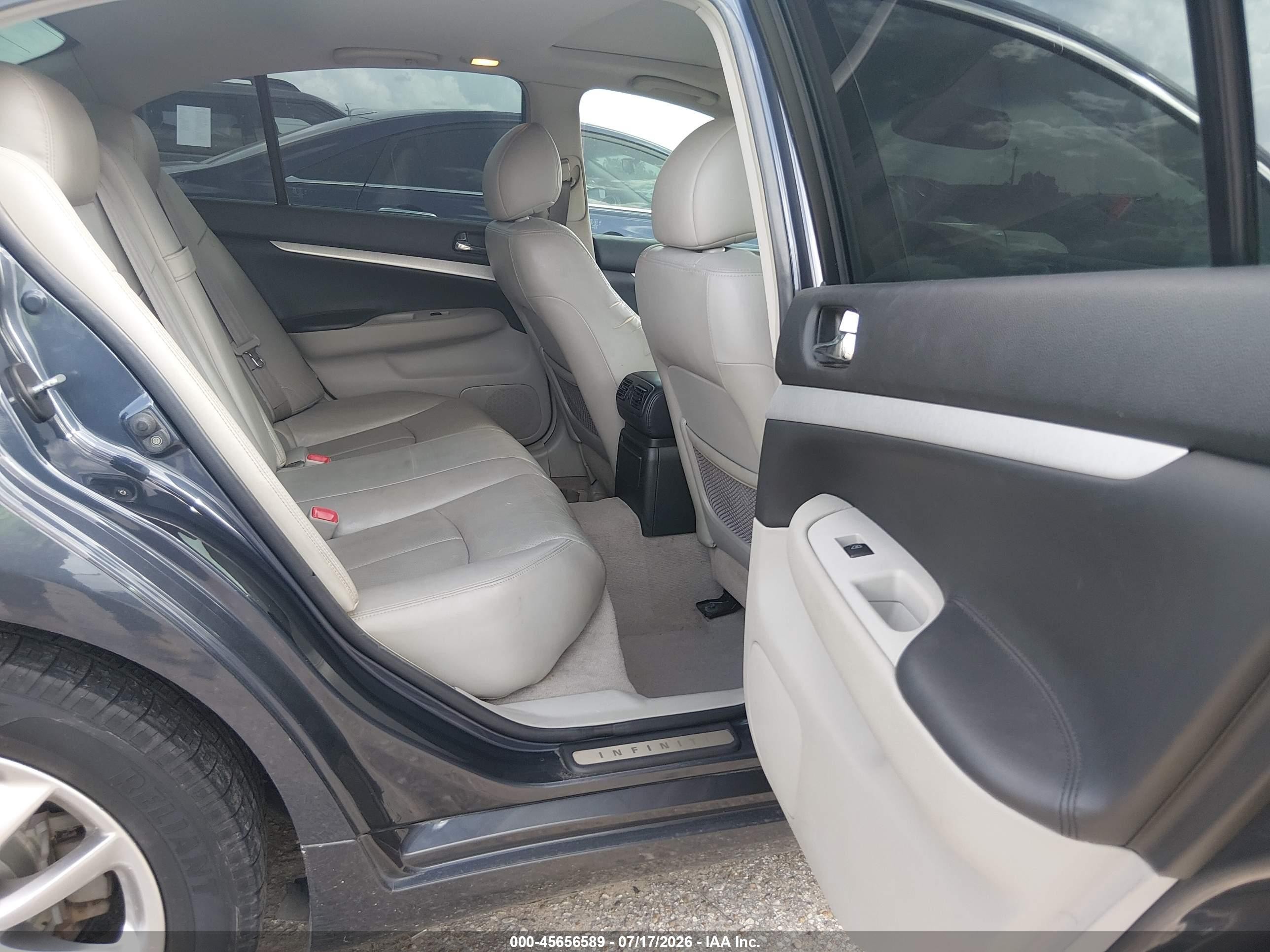 2009 Infiniti G37 Journey Dark Blue vin: JNKCV61E69M307382