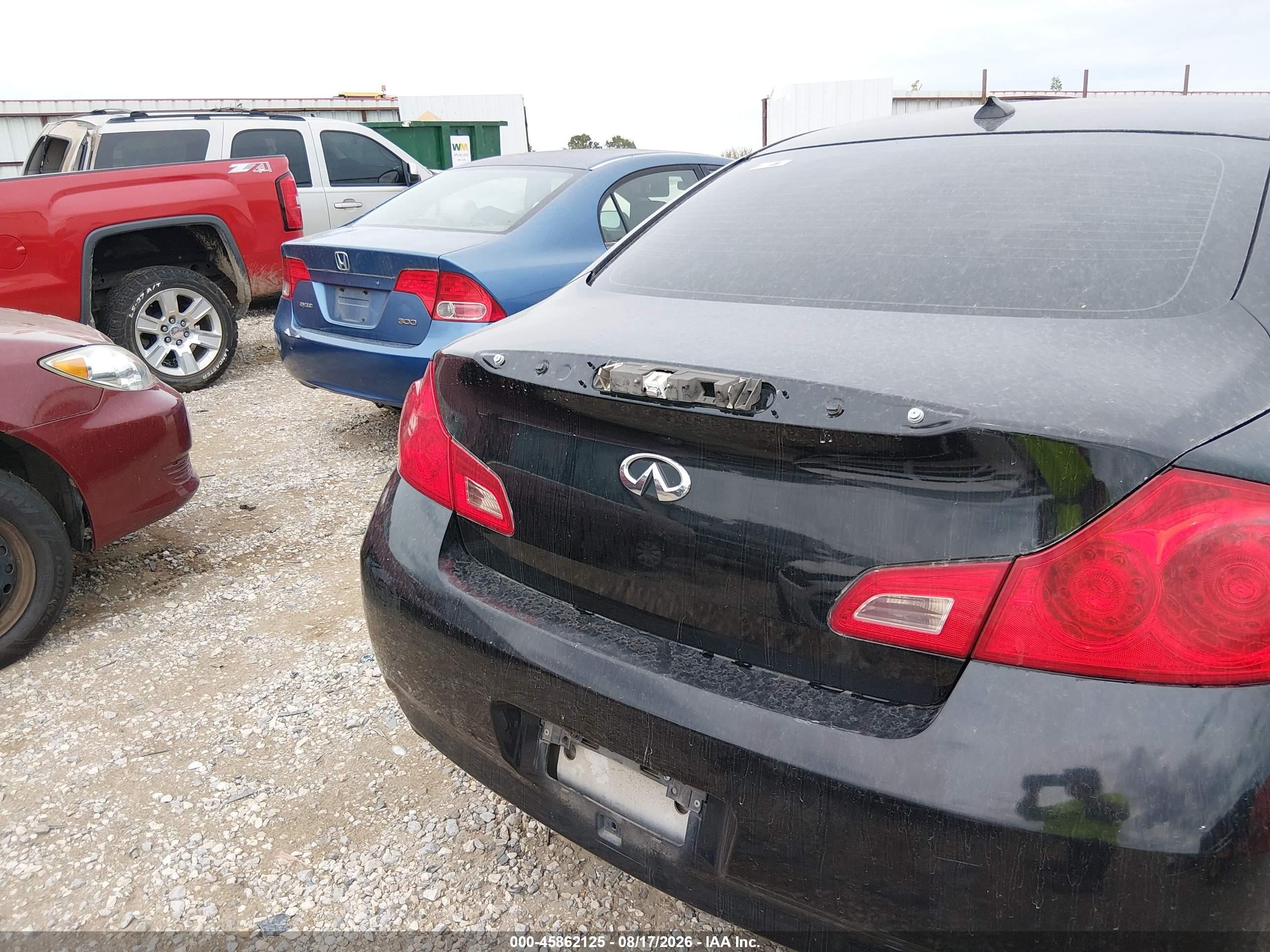 2009 Infiniti G37 Journey Black vin: JNKCV61E89M013658