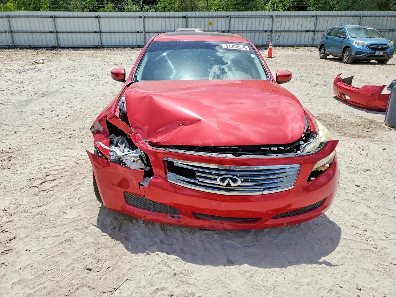 2009 Infiniti G37 Base/journey/sport Red vin: JNKCV61E89M311403
